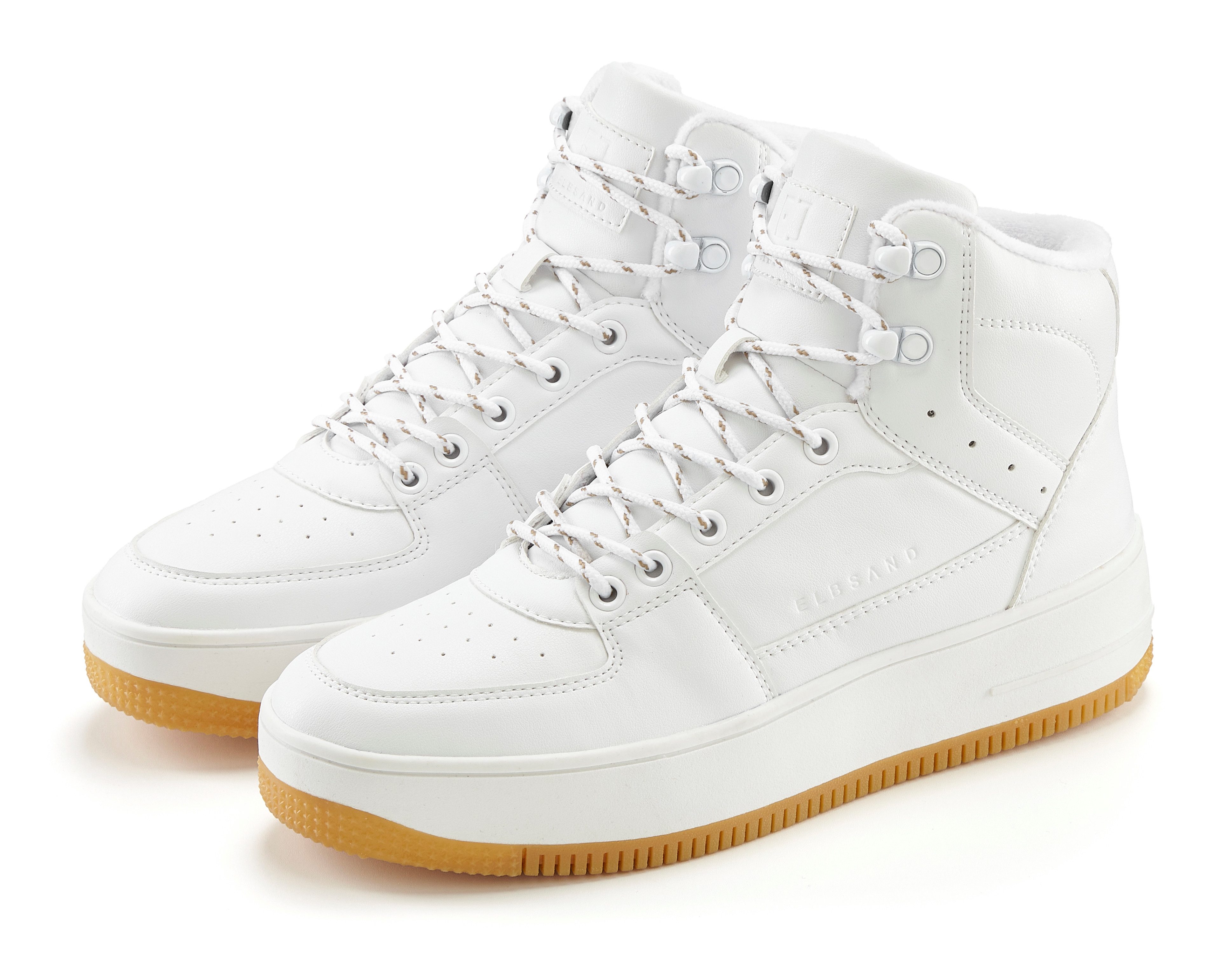 Elbsand Sneakers met knuffelig warm voering, vrijetijdsschoen, lage schoen, high top sneaker