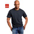 schiesser t-shirt eenvoudige basic shirts in topmerkkwaliteit (set van 2) zwart