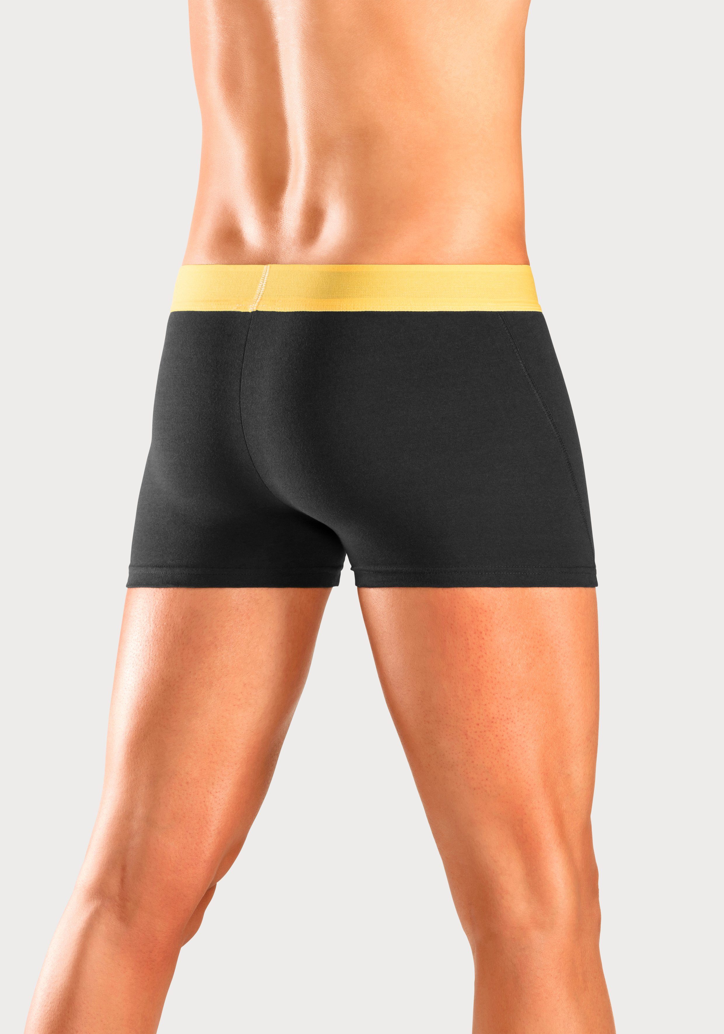 Bruno Banani Boxershort voor heren met gekleurd merkopschrift bij de boord (set, 4 stuks)