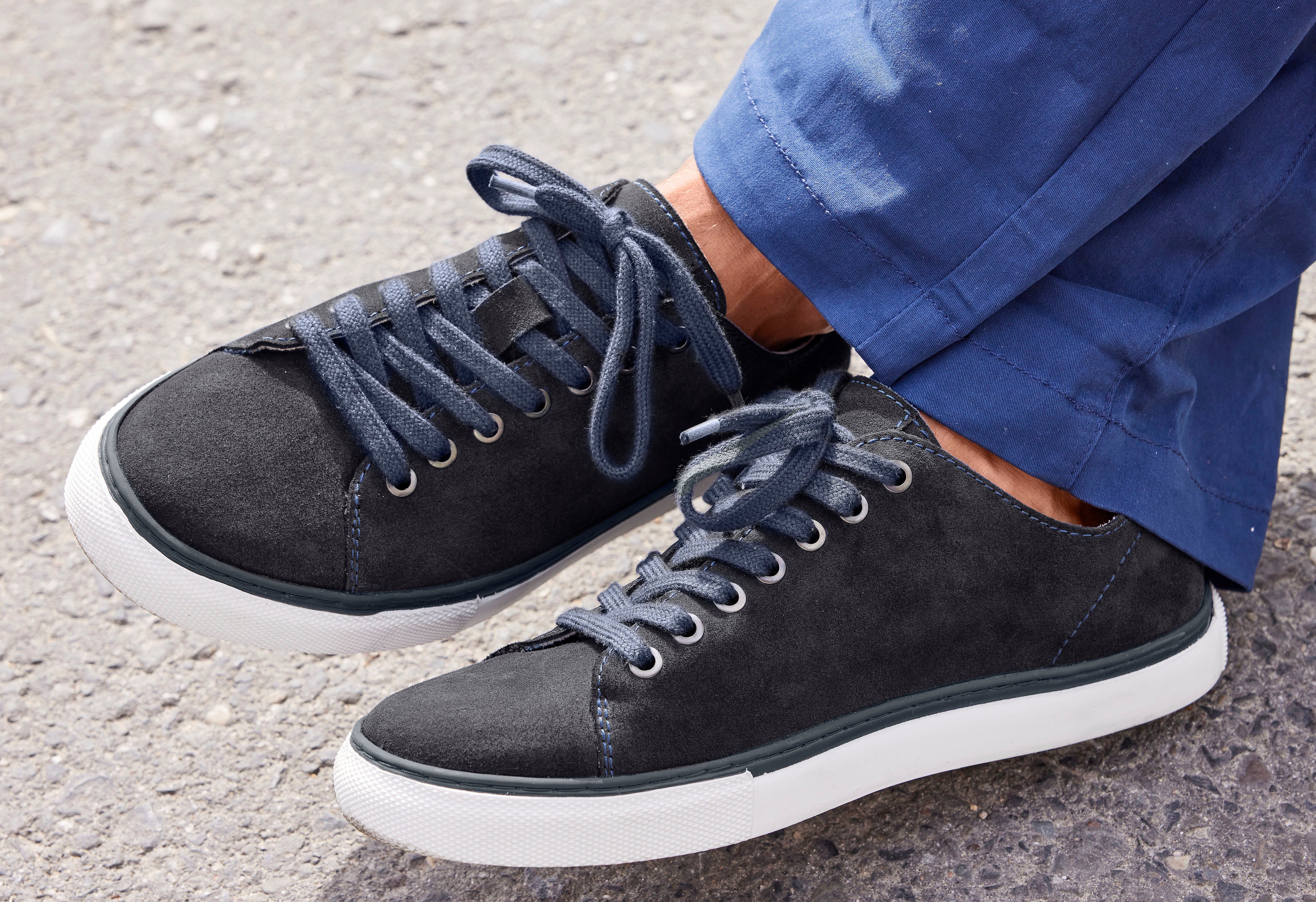 AUTHENTIC LE JOGGER Sneakers Veterschoenen uit leer, veterschoenen, casual schoenen, ultralicht