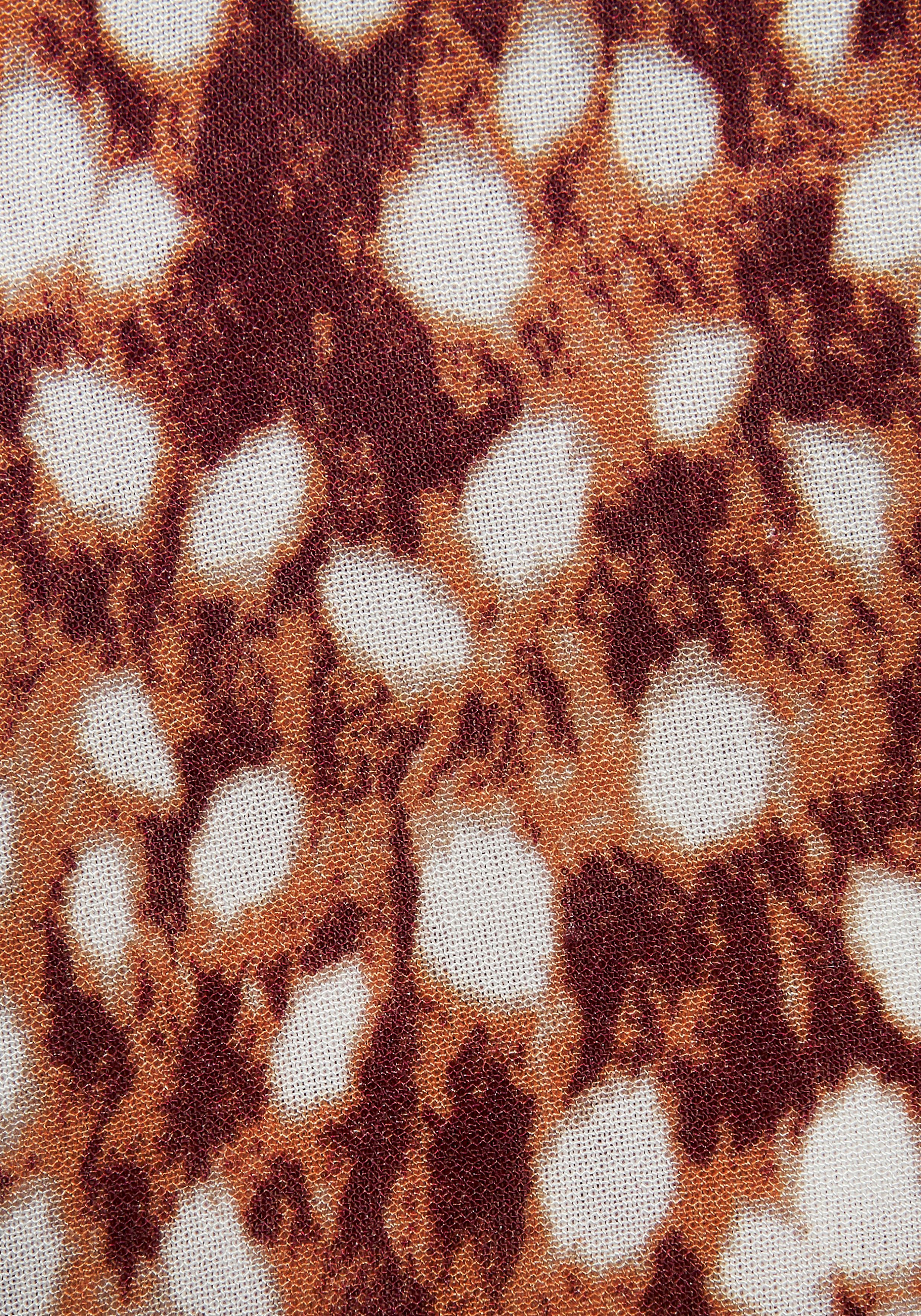 Vivance Blouse met korte mouwen met stippenprint, printblouse