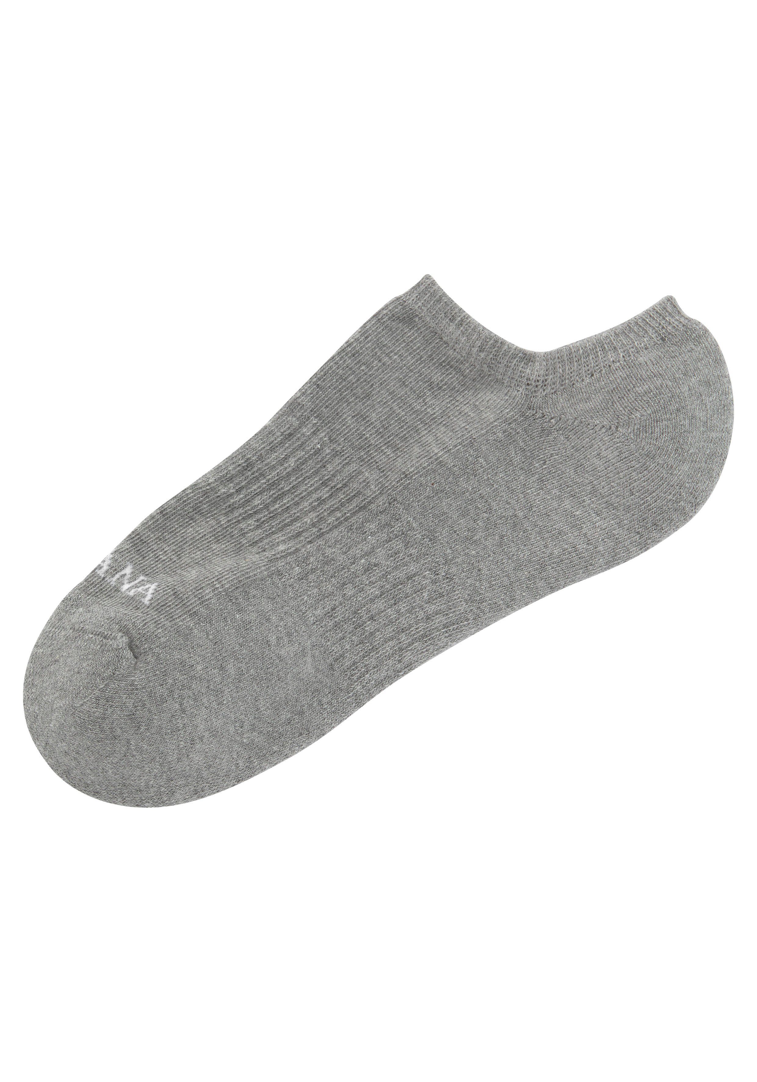 active by Lascana Sneakersokken met voetfrotté (set, 7 paar)
