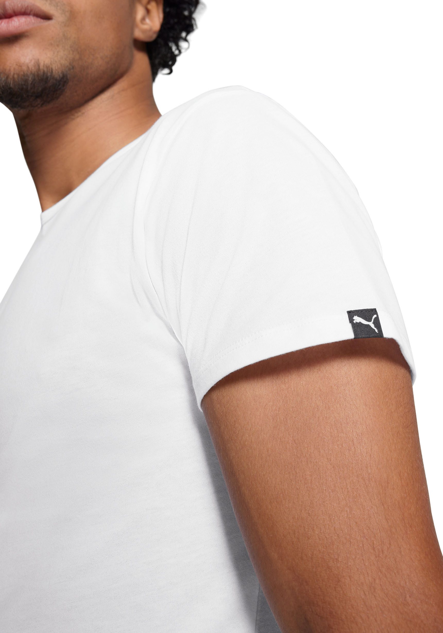 PUMA T-shirt met merklabel (Set van 2)