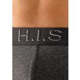 h.i.s hipster weefband met logo-opschrift met 3d-effect (5 stuks) blauw