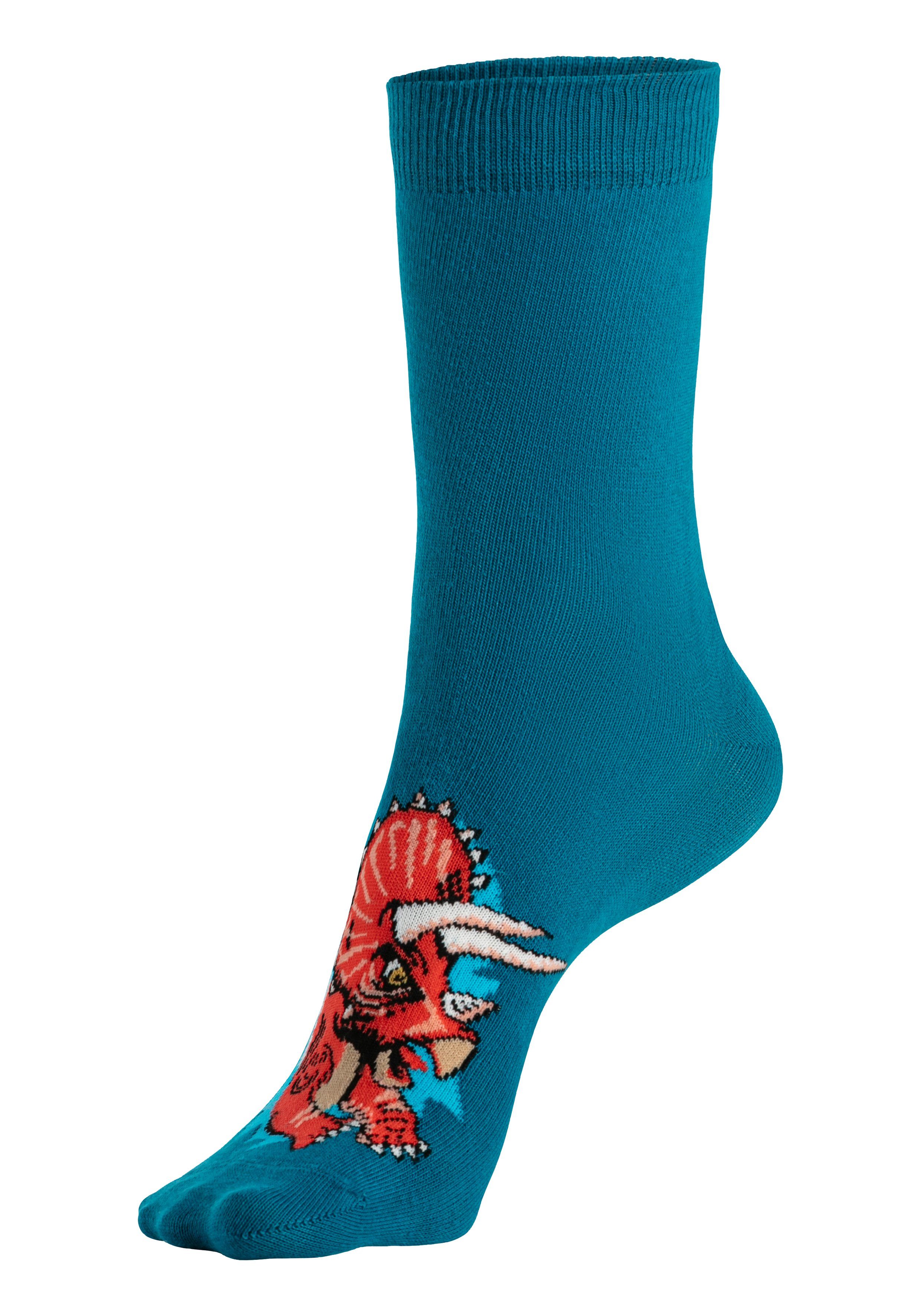 H.I.S Sokken met dinosaurusmotieven (set, 5 paar)