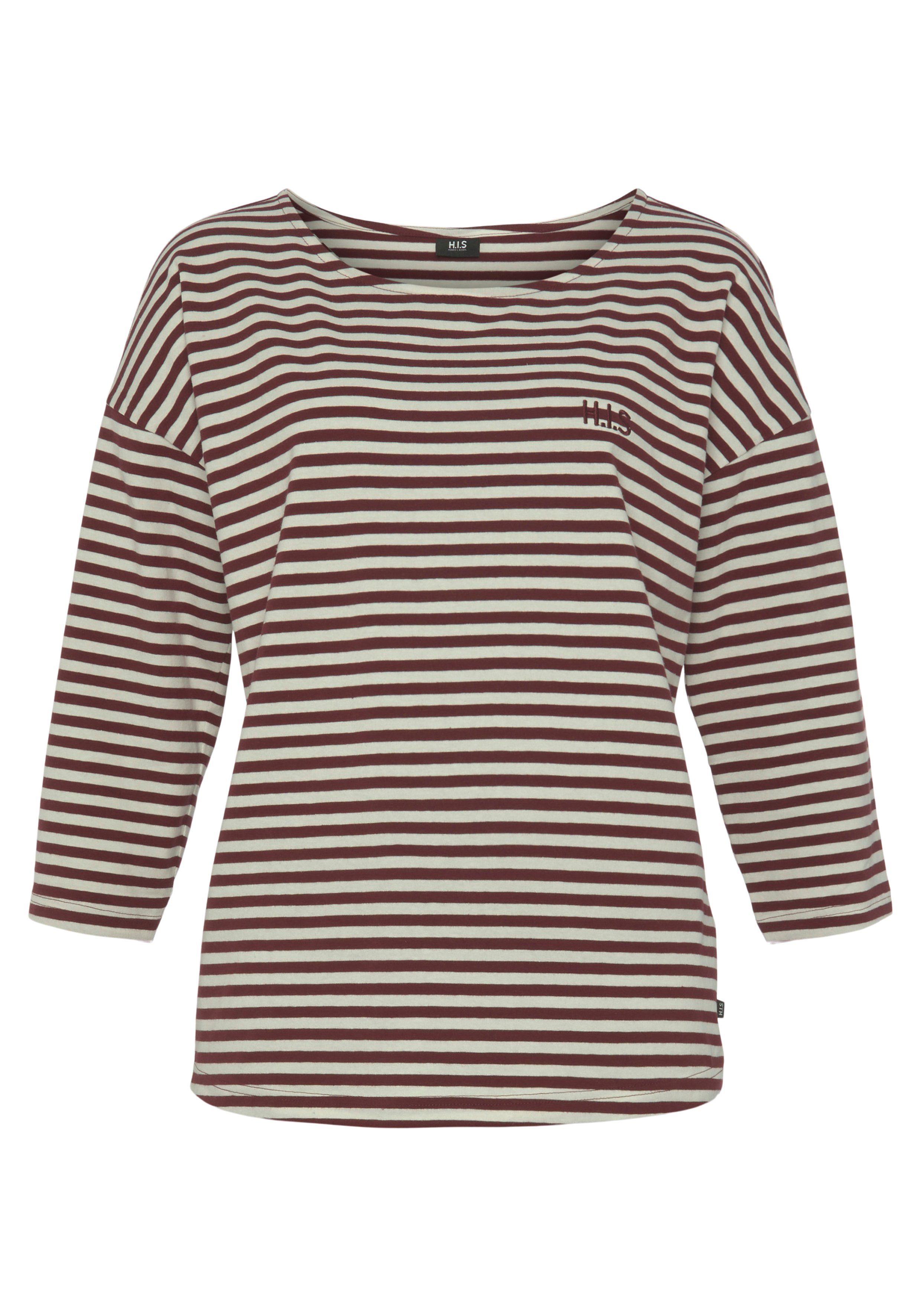 H.I.S Pyjama met logoborduursel op borsthoogte (2-delig)