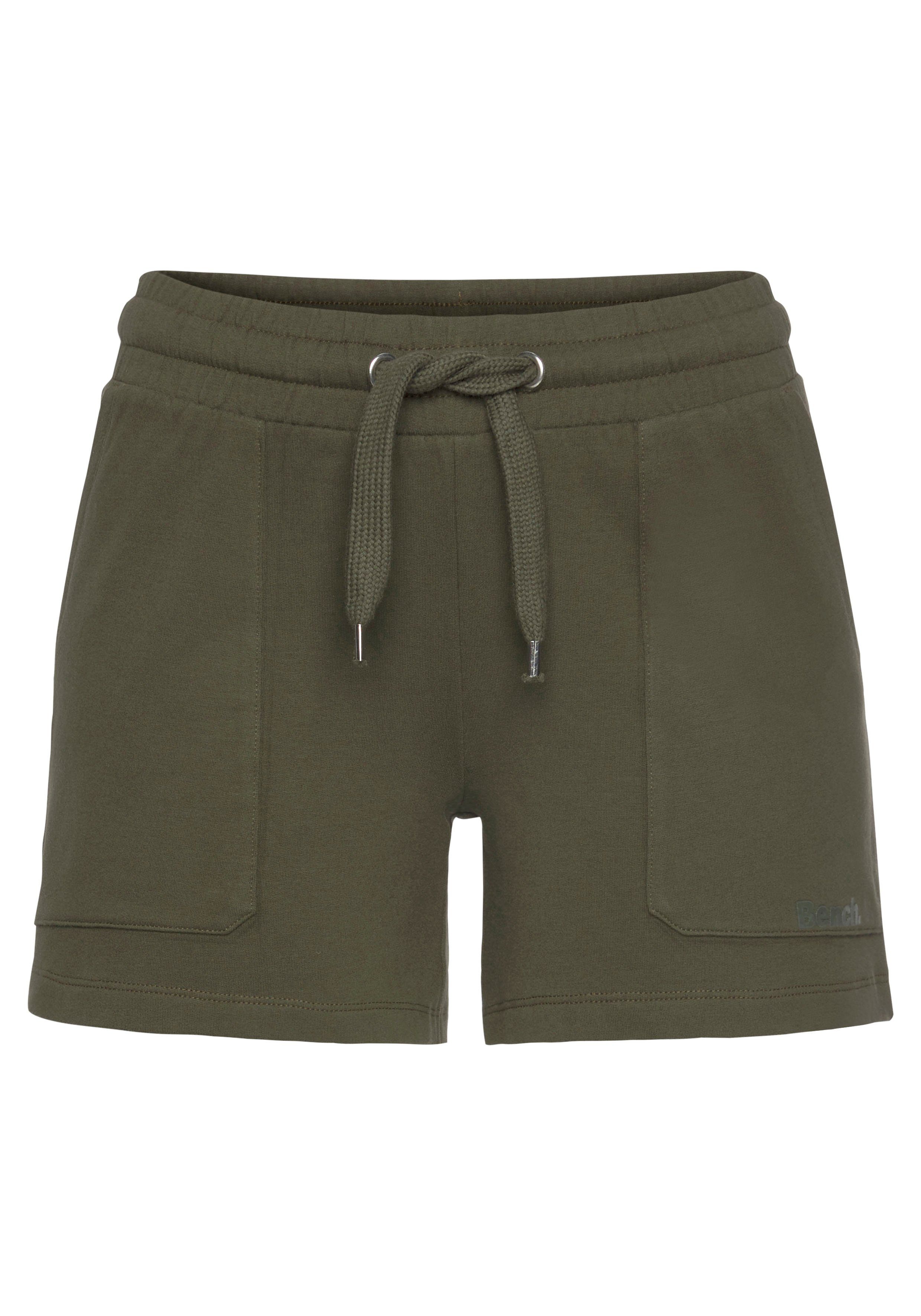 Bench. Loungewear Relaxshorts met opgestikte zakken, loungepak
