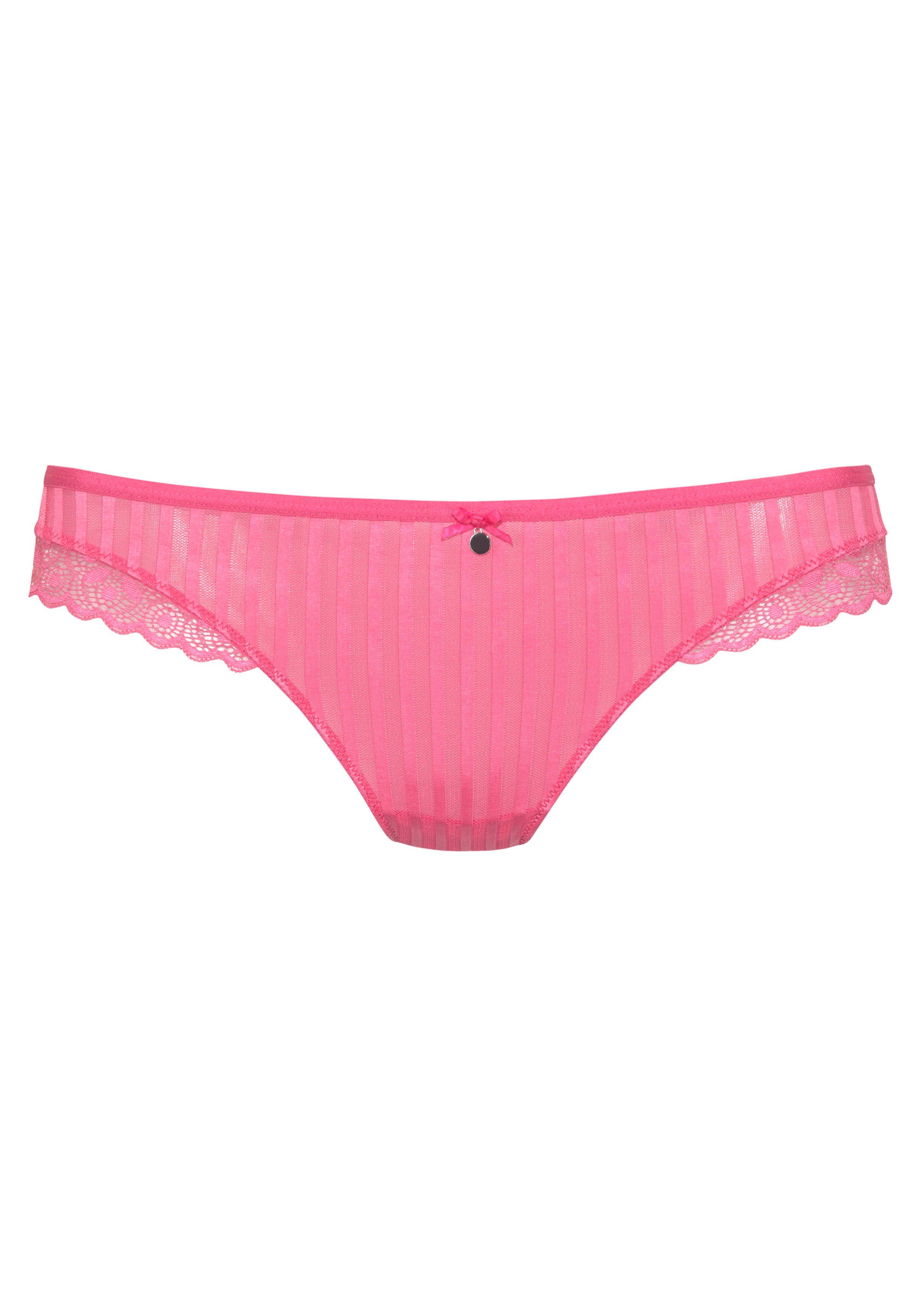 s.Oliver RED LABEL Beachwear String AMELIE in modieuze streep-look