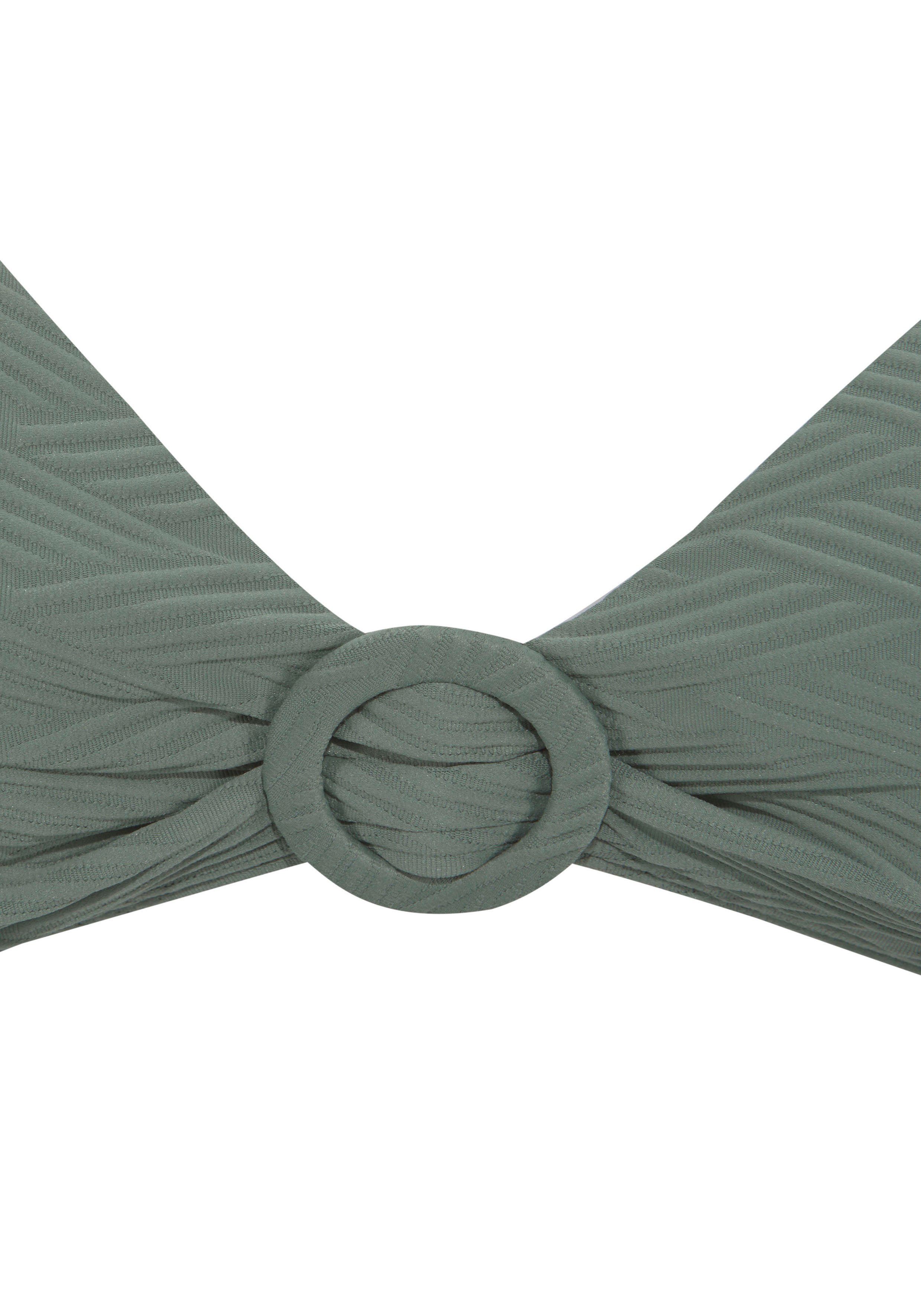 Sunseeker Triangel-bikinitop Loretta met structuurpatroon