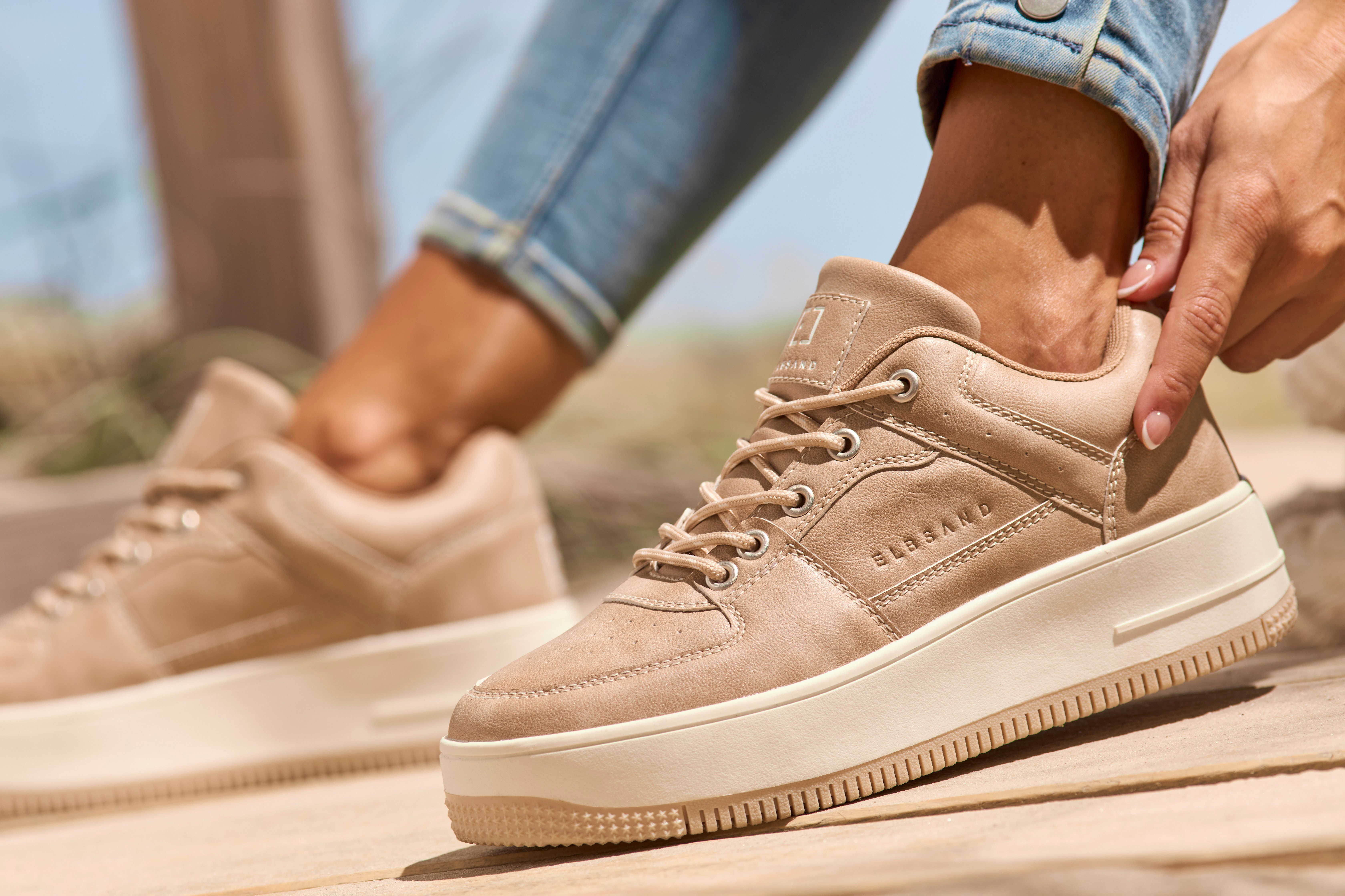 Elbsand Sneakers Veterschoen Vrijetijdsschoen, halfhoge schoen, veterschoen
