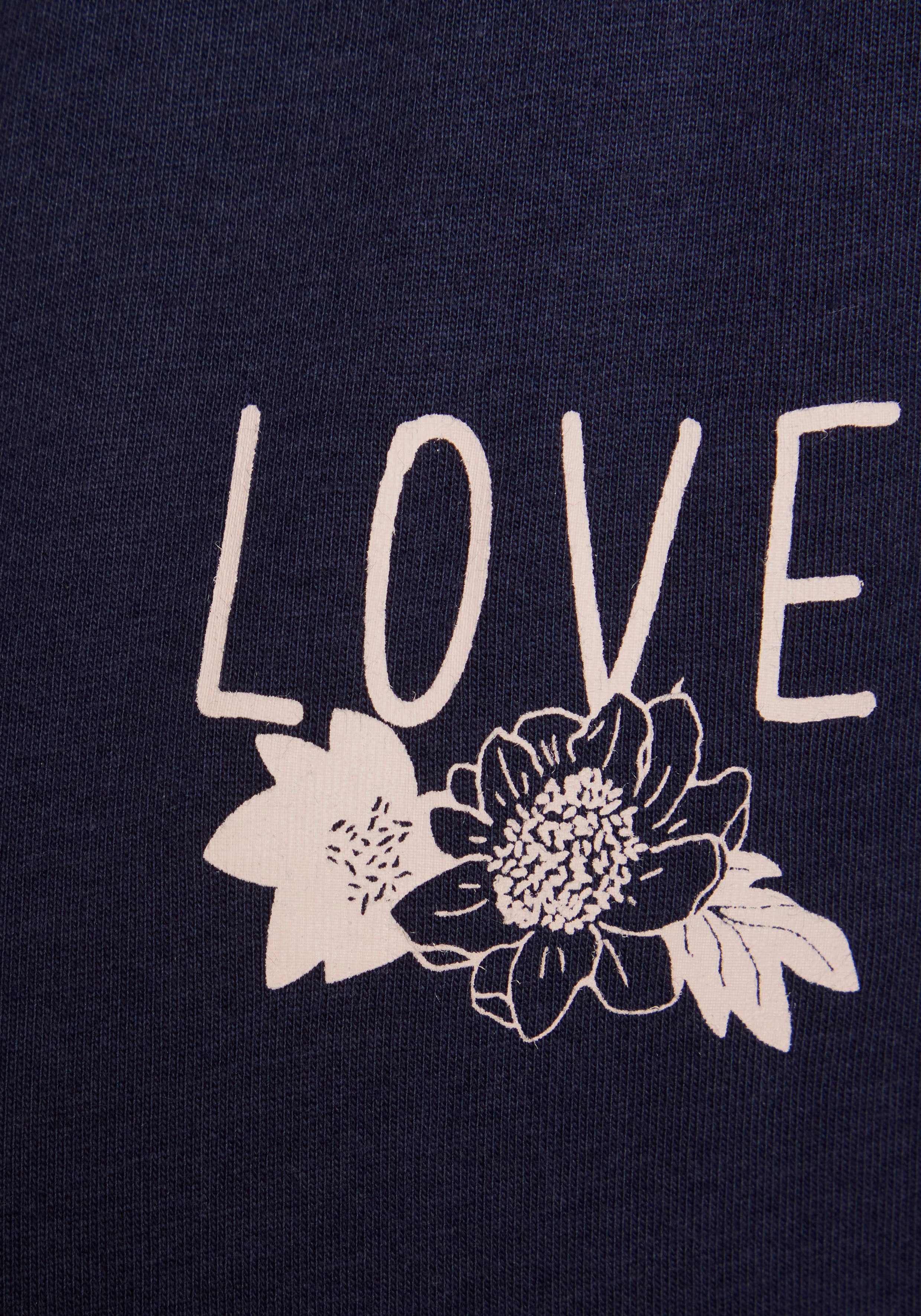 Vivance Dreams T-shirt met kleine print op de borst