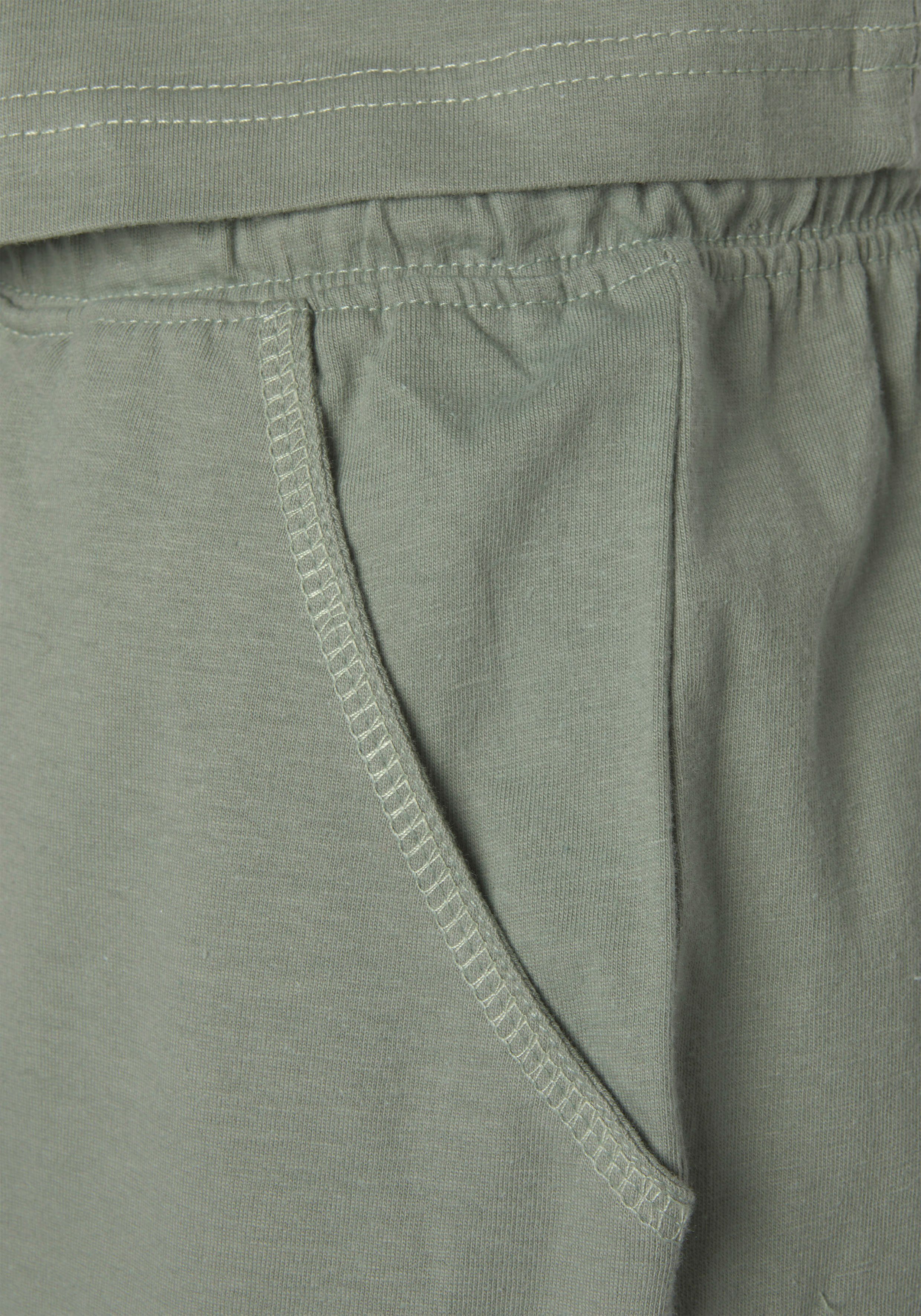 KangaROOS Shortama met slogan-frontprint (2-delig, 1 stuk)
