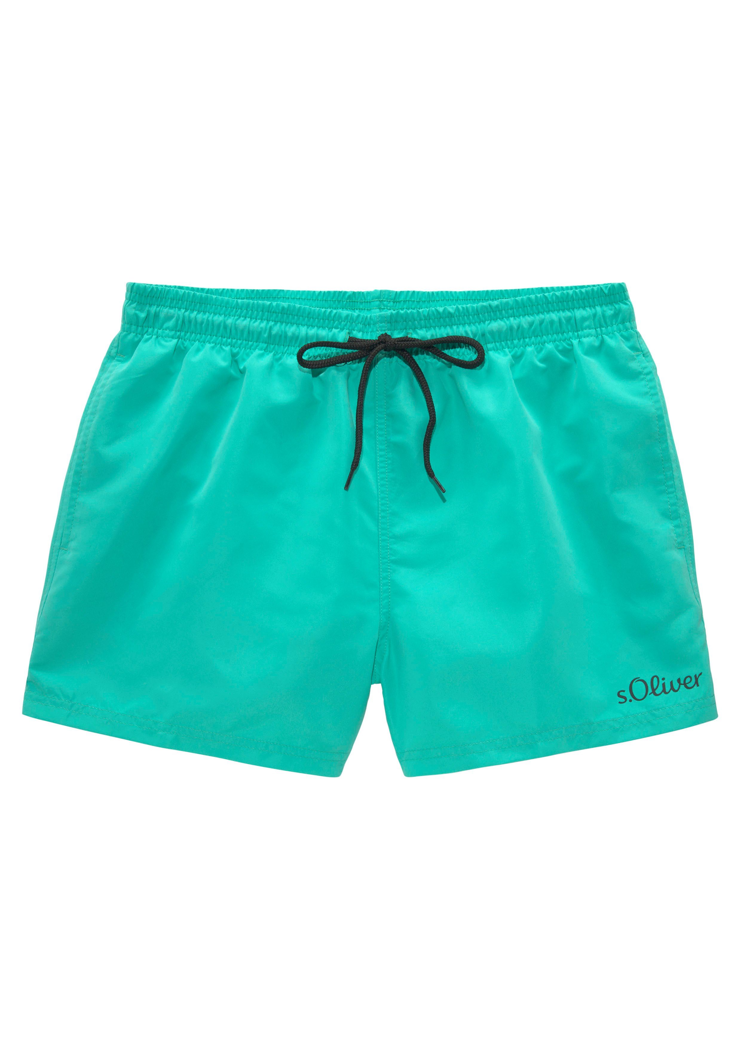 s.Oliver RED LABEL Beachwear Zwemshort met complementair kleurdesign