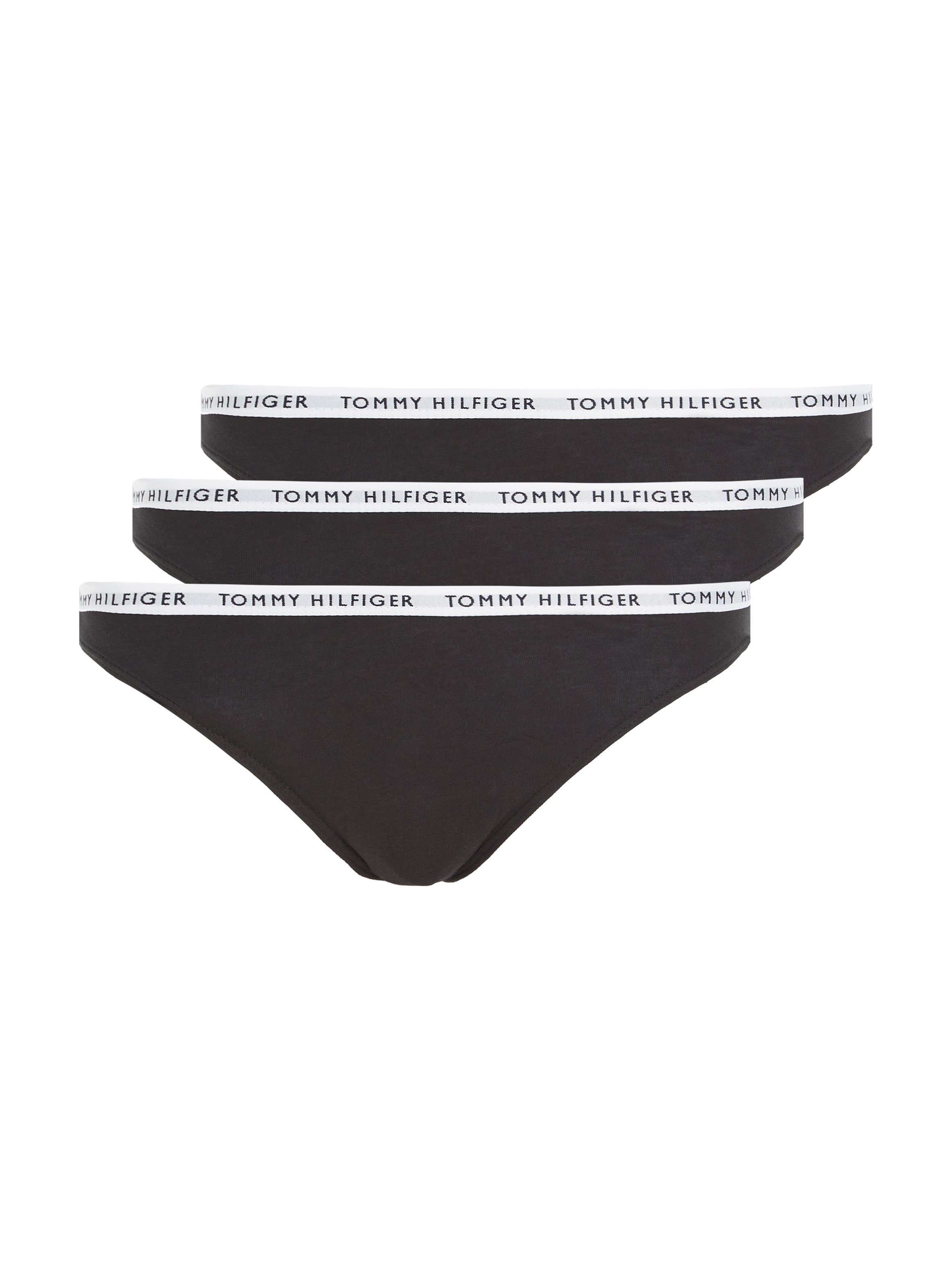 Tommy Hilfiger Bikinibroekje met smalle logoboord (3 stuks)