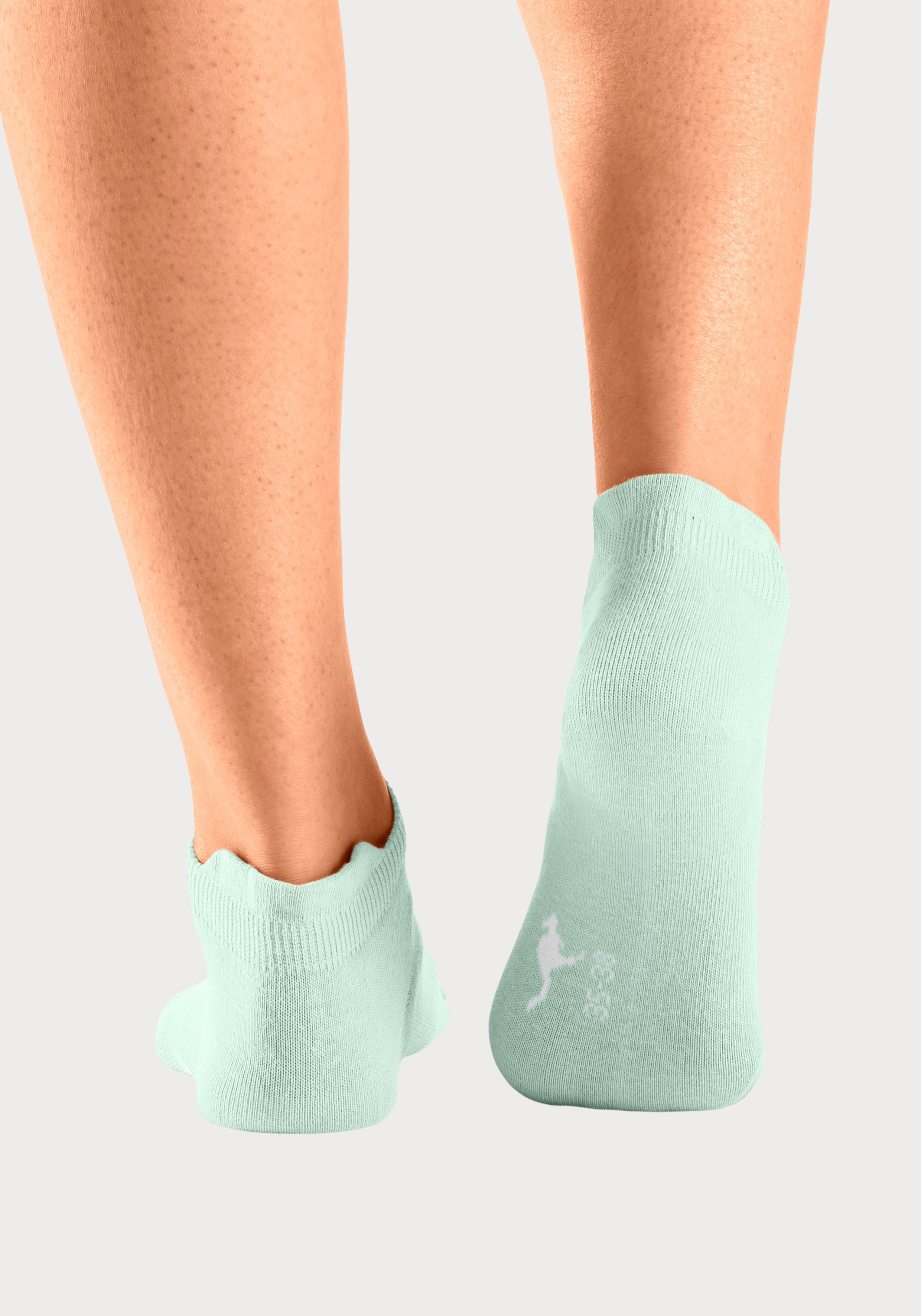 KangaROOS Sneakersokken met verhoogde boord (set, 10 paar)