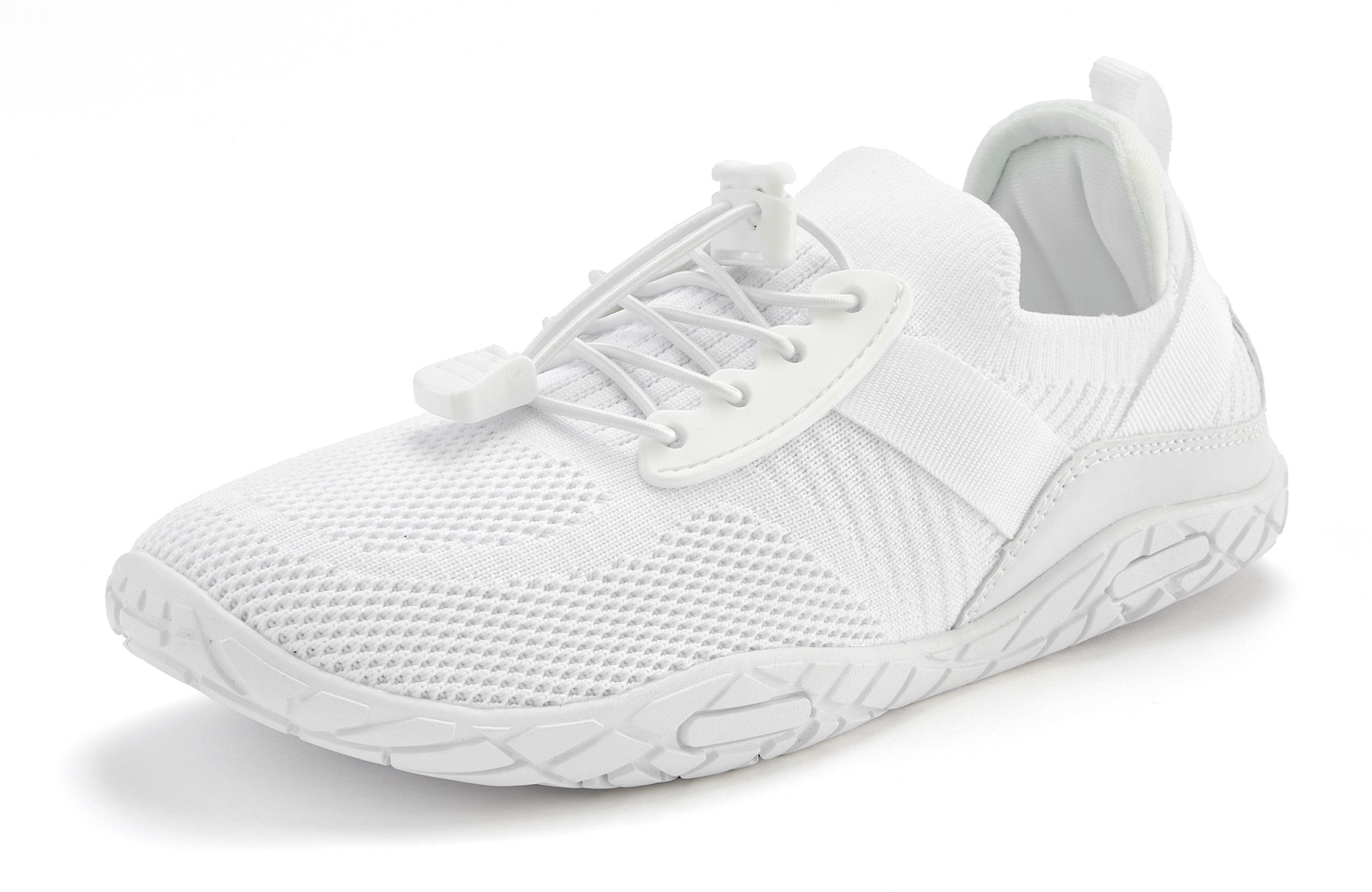 Lascana Sneakers Vrijetijdsschoen, lage schoen superlicht, platte flexibele zool VEGAN