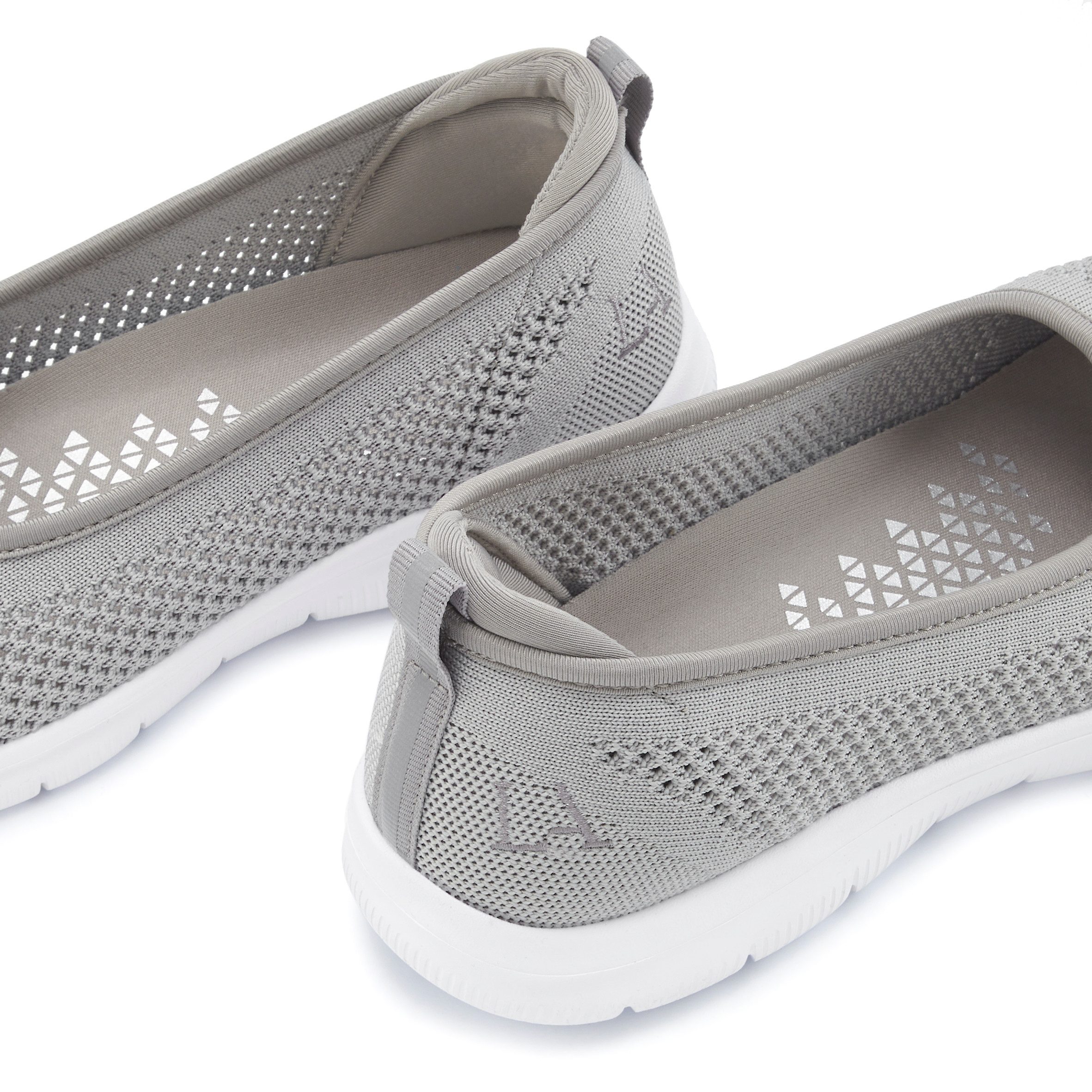 Lascana Sneaker-ballerina’s ultralichte slipper, slip-on sneaker, vrijetijdsschoen vegan