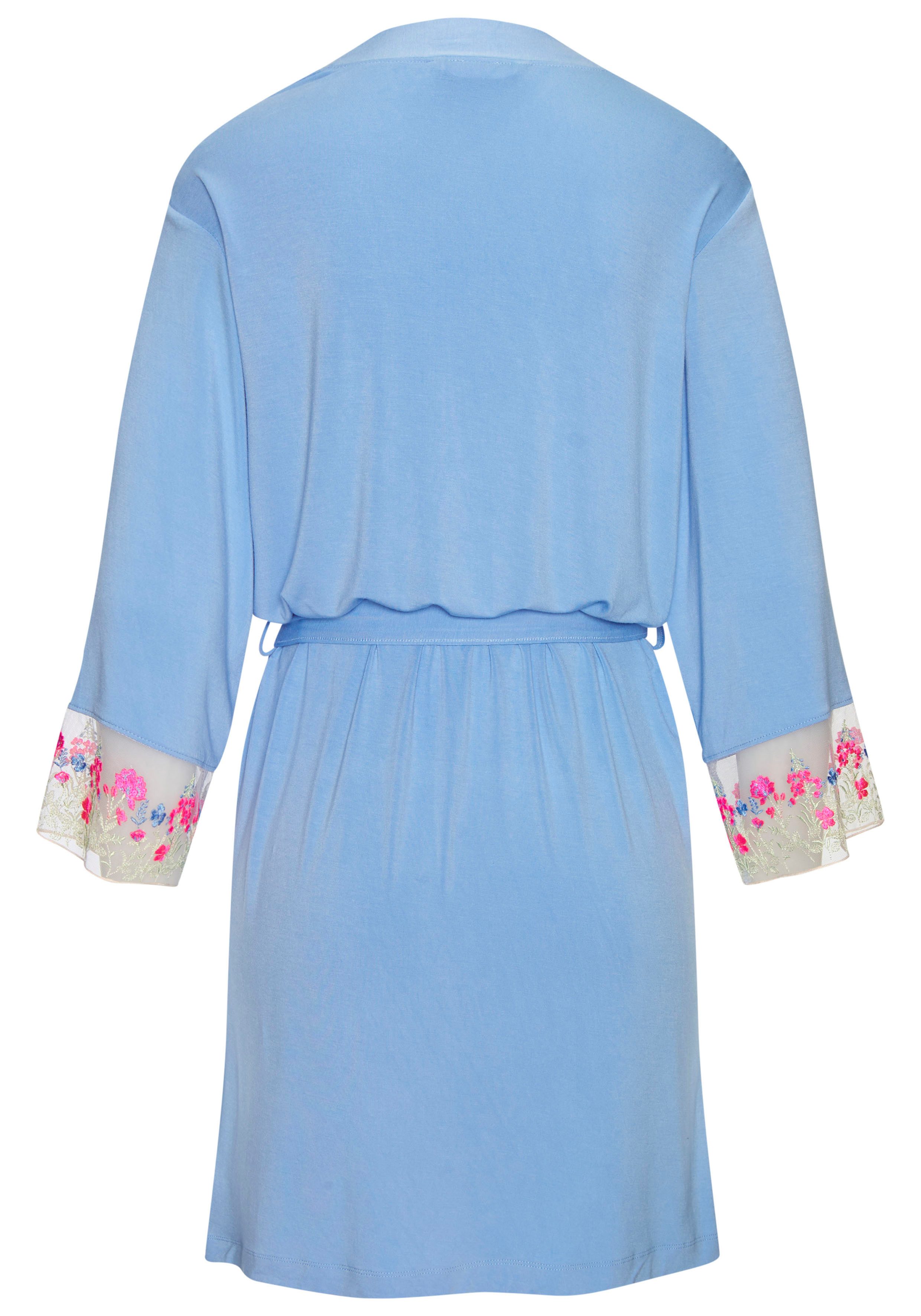 Lascana Kimono met mooie kanten inzetten