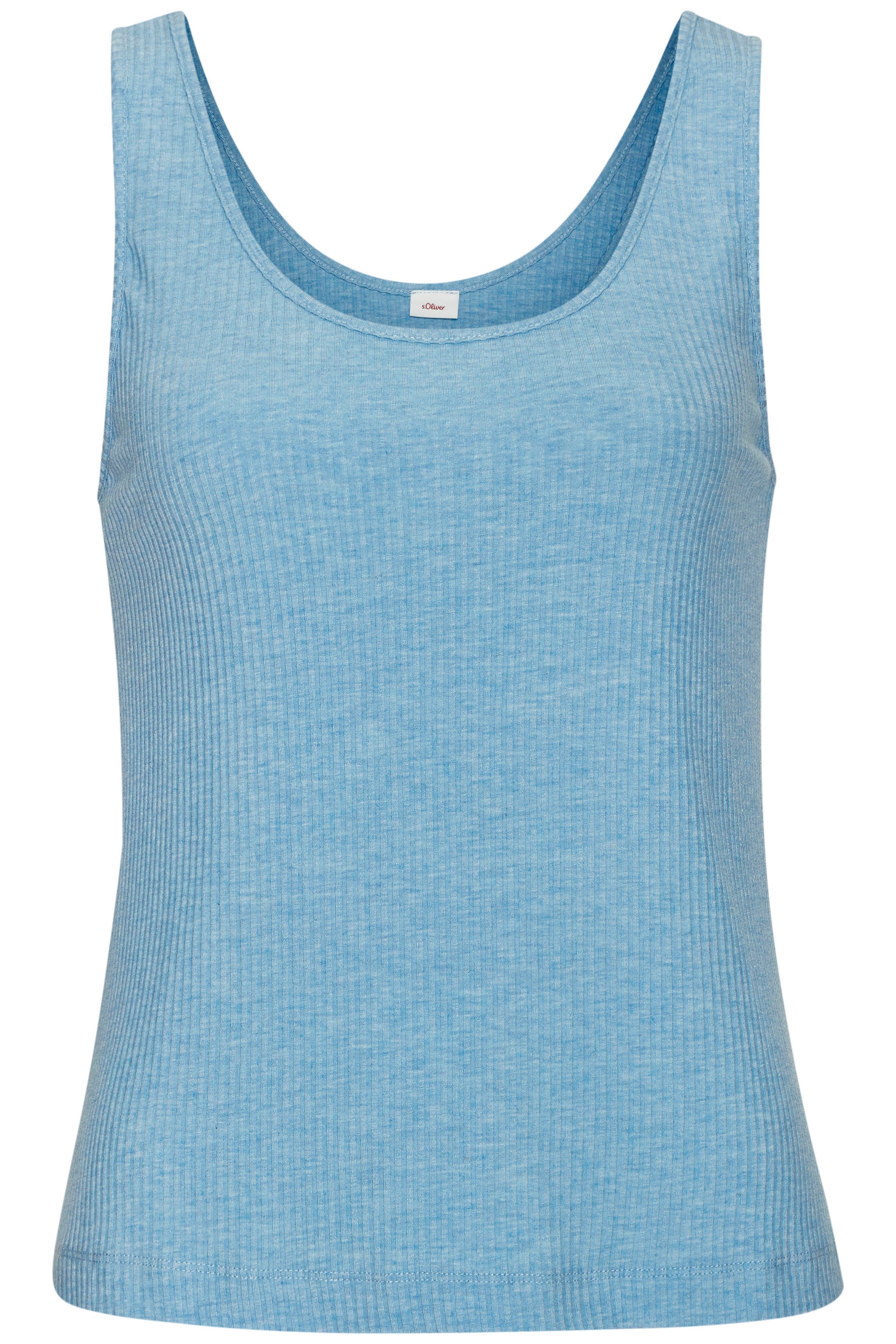 s.Oliver RED LABEL Beachwear Pyjama top elastisch ribmateriaal