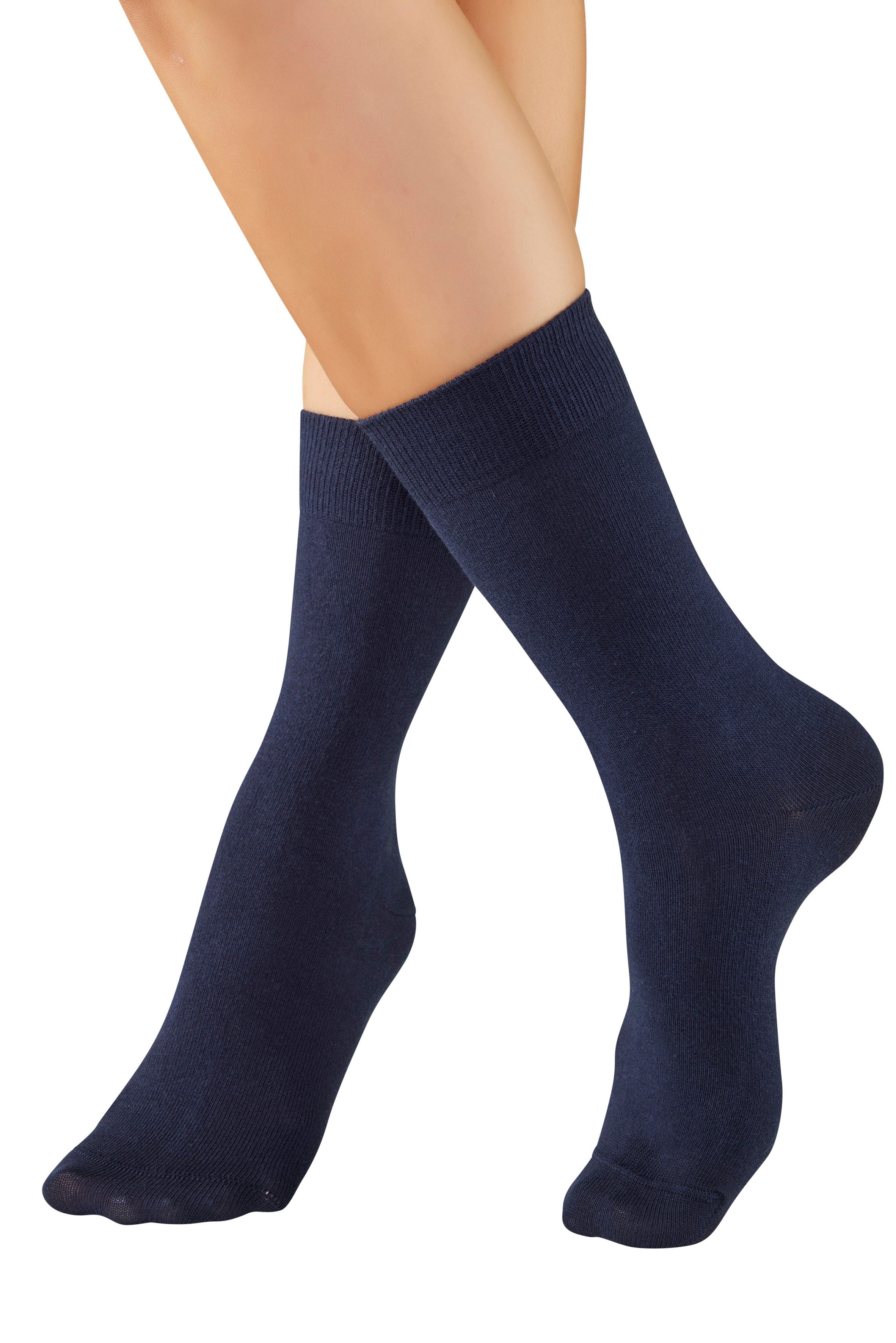 H.I.S Basic sokken twee lengtes in combipack (set, 20 paar)