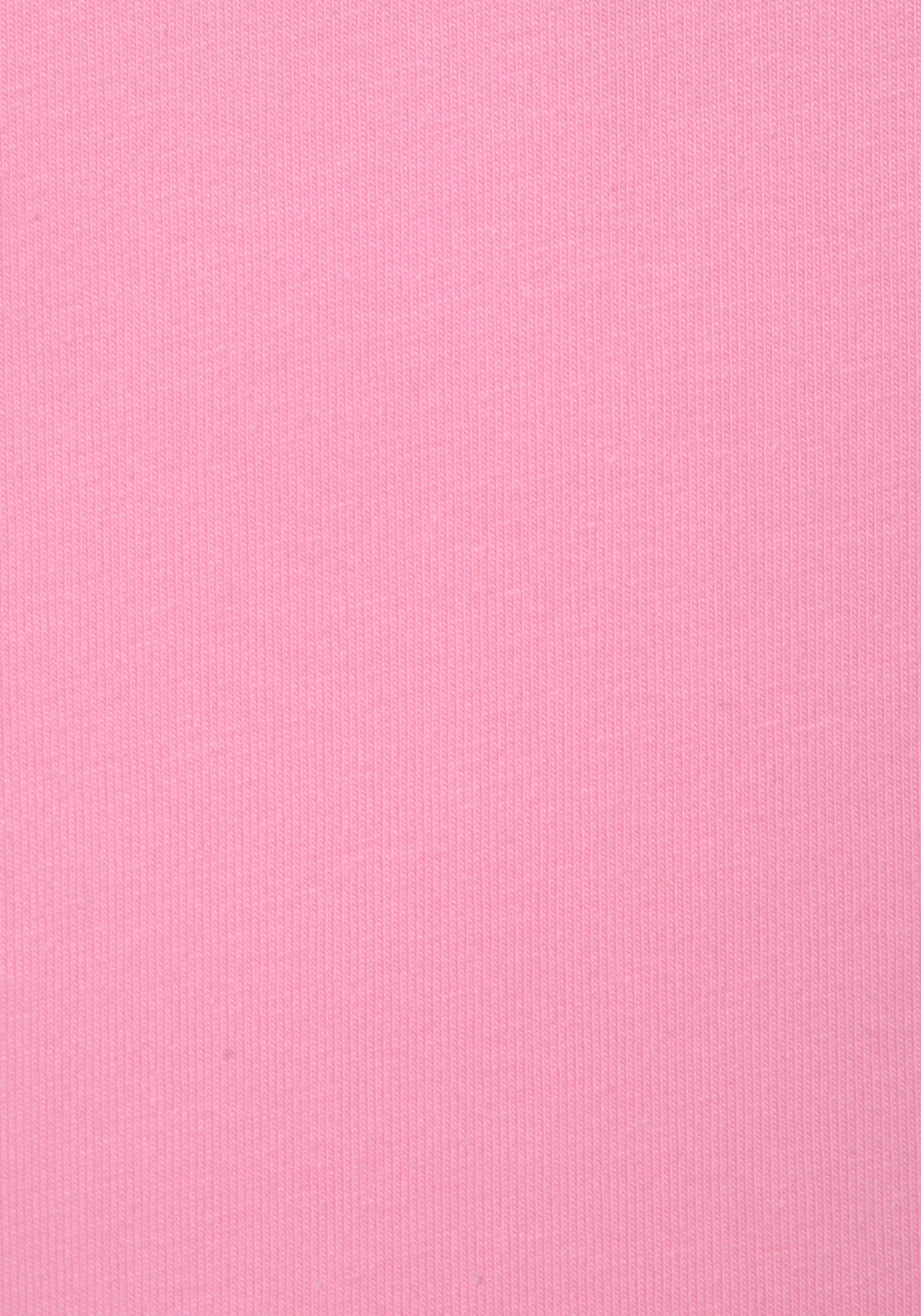 Vivance Shirt met korte mouwen -T-Shirt T-shirt met borduursel, loungewear