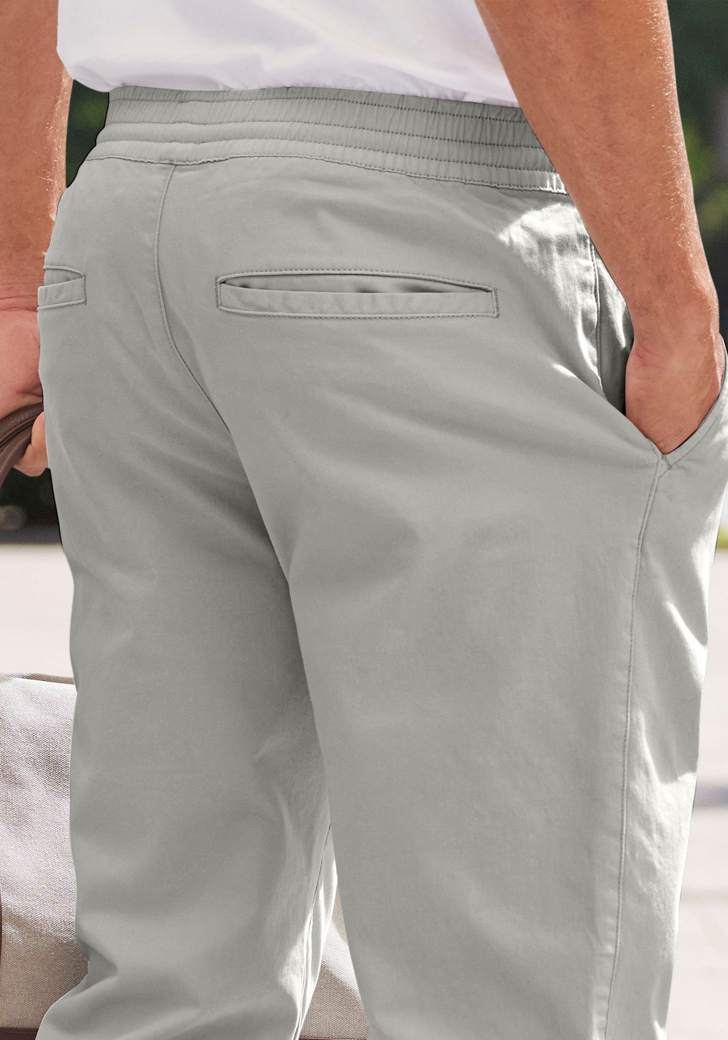 John Devin Joggingbroek Jogpants elastische katoenkwaliteit