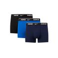 nike underwear boxershort trunk 3pk van katoen-stretch (set, 3 stuks, set van 3) blauw