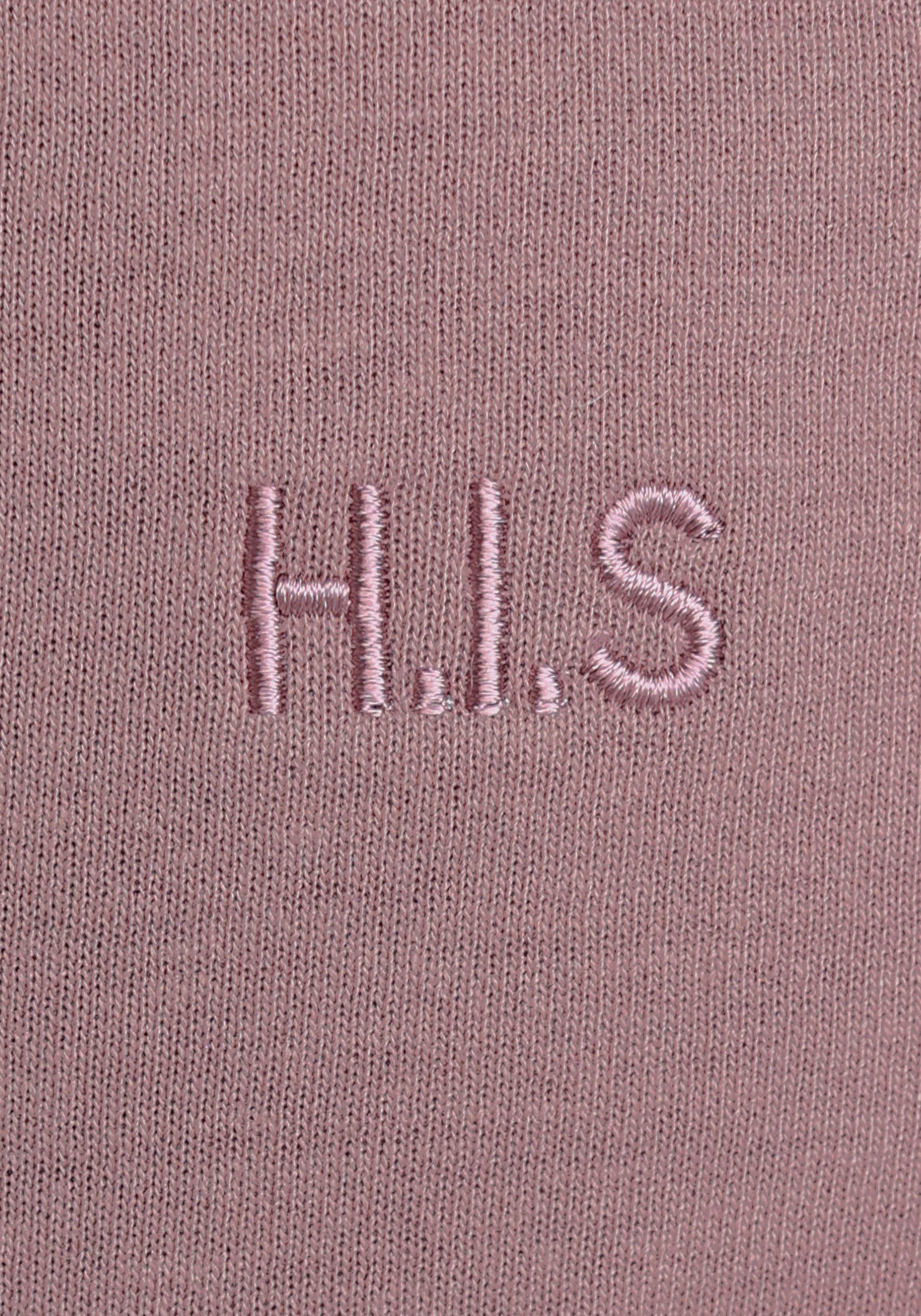 H.I.S Sweatbroek / relaxbroek / sweatbroek Slipbroek met kleine omslag aan de zoom, loungewear