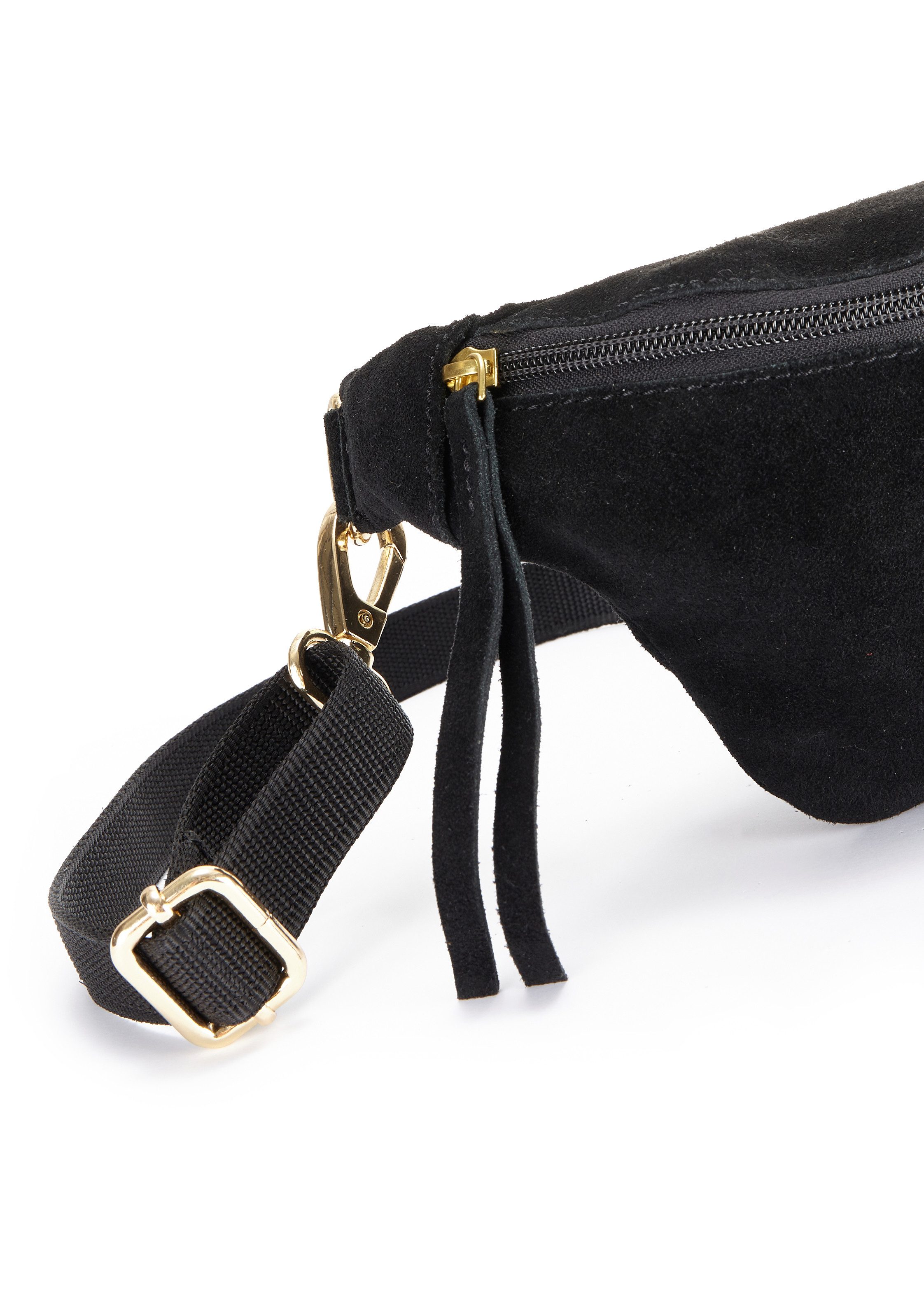 Elbsand Buiktasje Schoudertas van leer, borsttas, schoudertas, crossbody bag