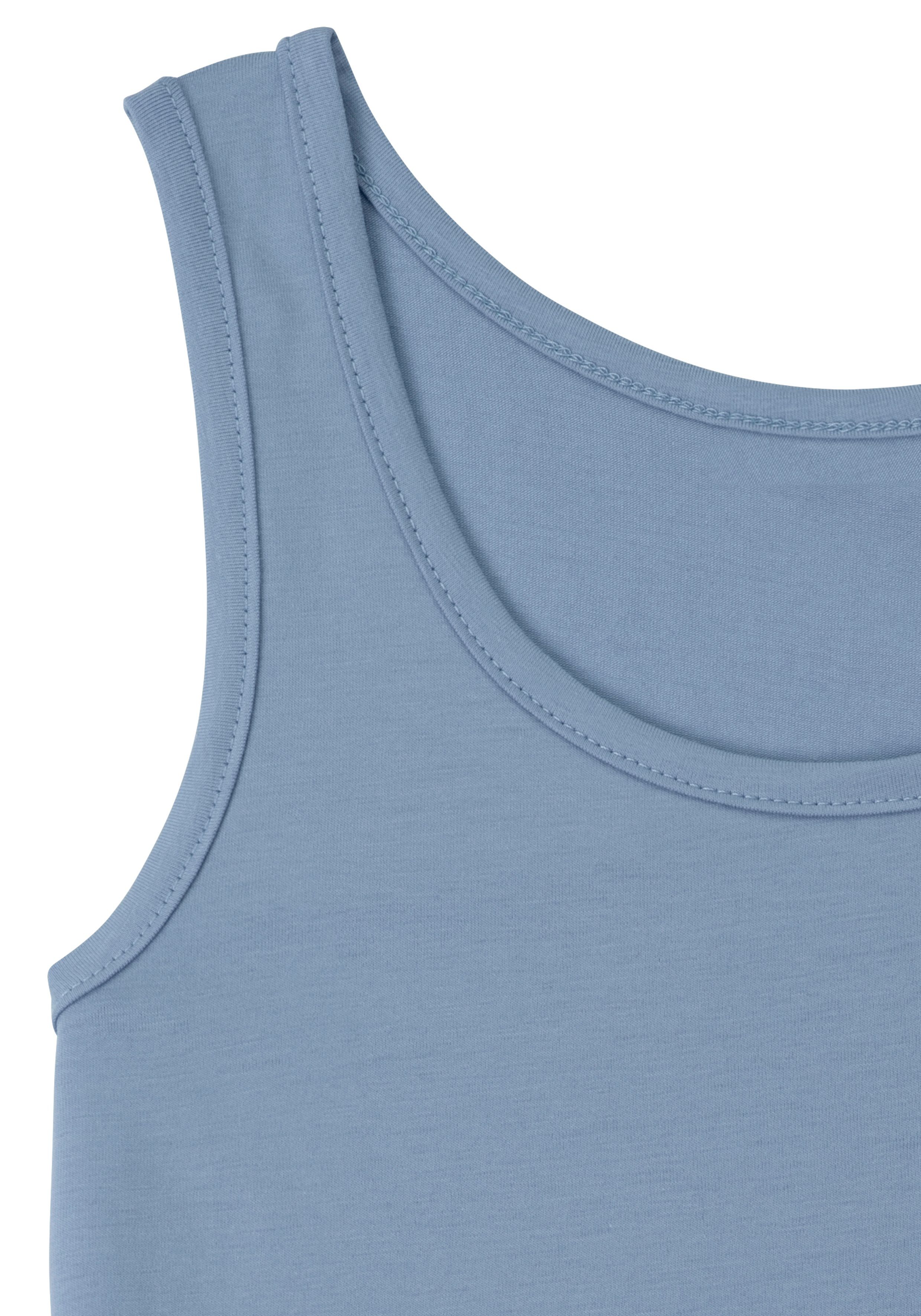 Vivance Hemd in eenvoudig ontwerp, tanktop, onderhemd (set, 2 stuks)