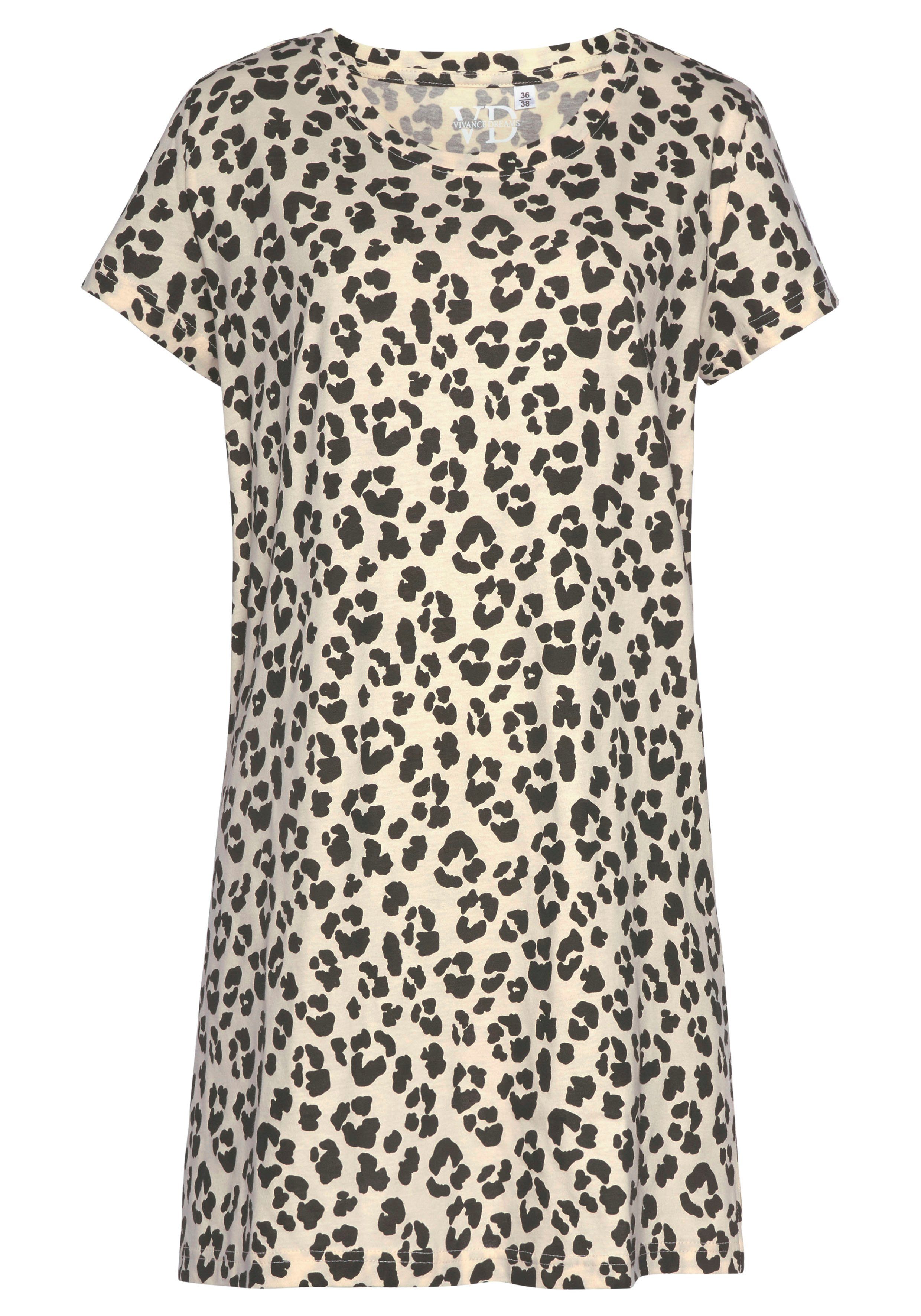 Vivance Dreams Nachthemd met animal-print