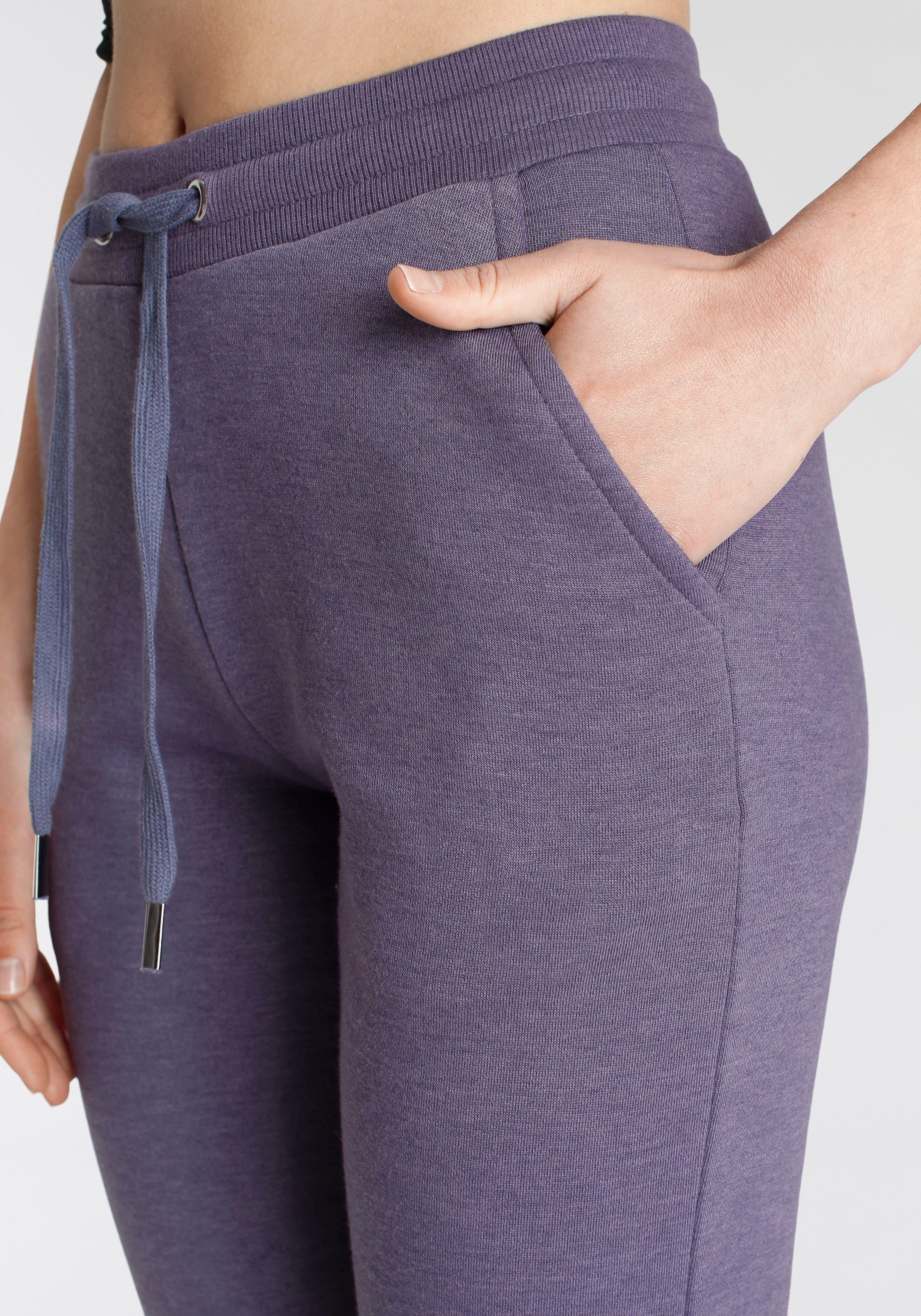 Vivance Joggingbroek Sweatbroek van binnen zacht opgeruwd en met zijzakken
