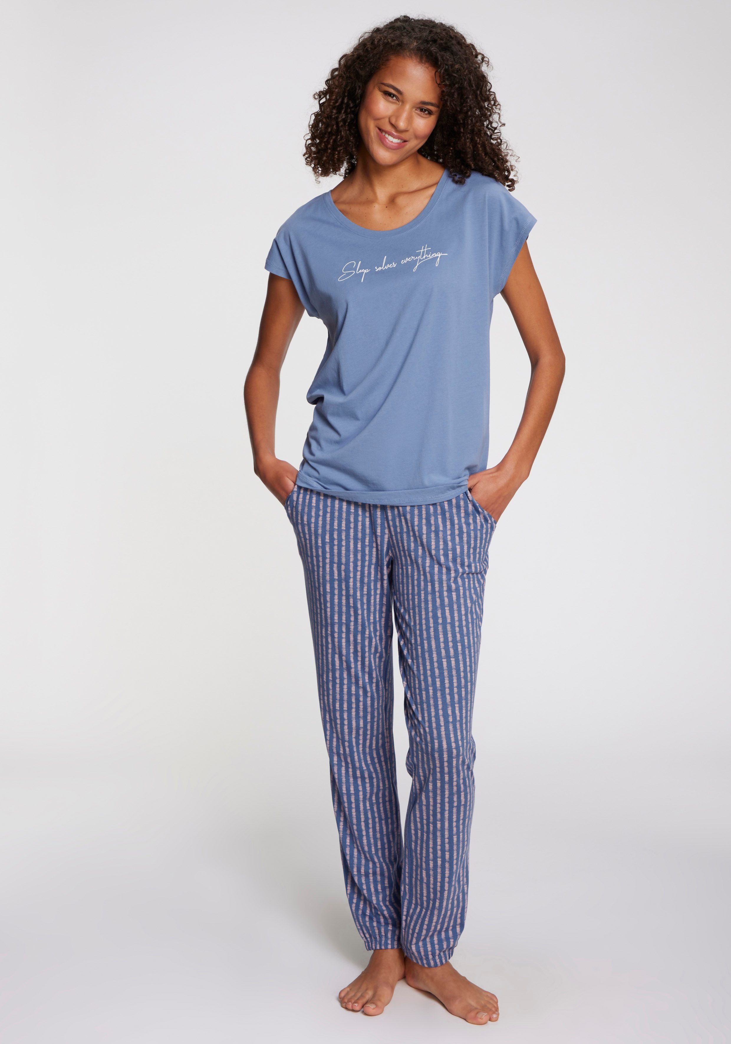 Vivance Dreams Pyjamabroek Met een mooi motief