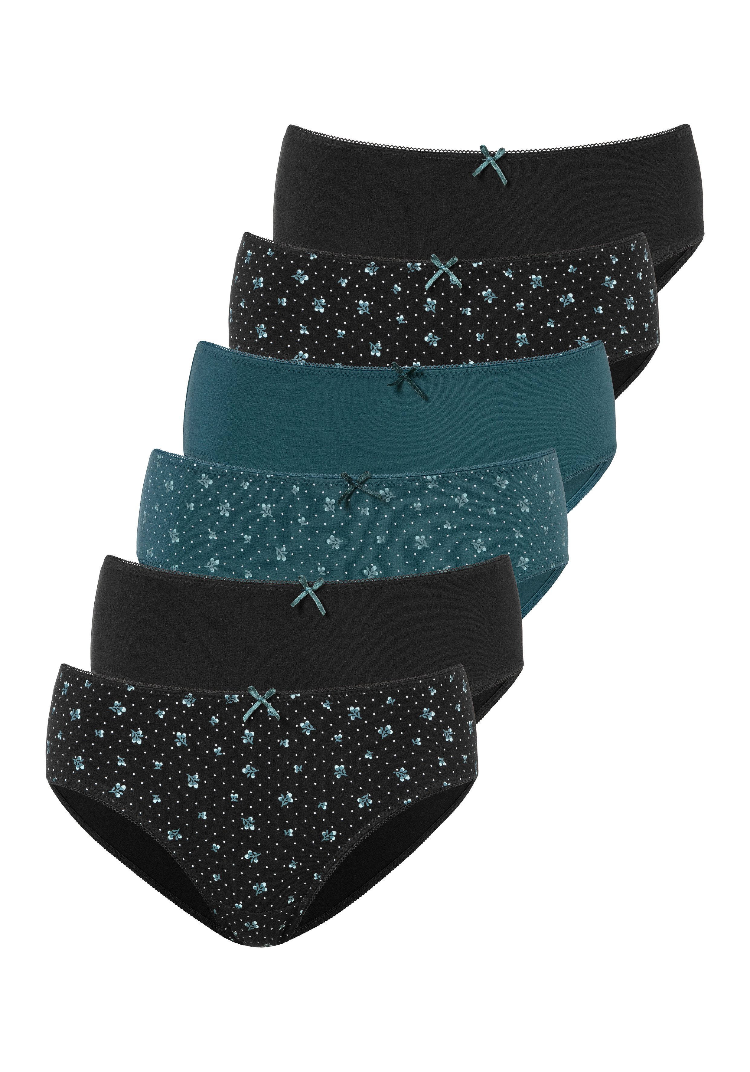 Petite fleur Jazzpants van elastisch katoen (Set van 6)