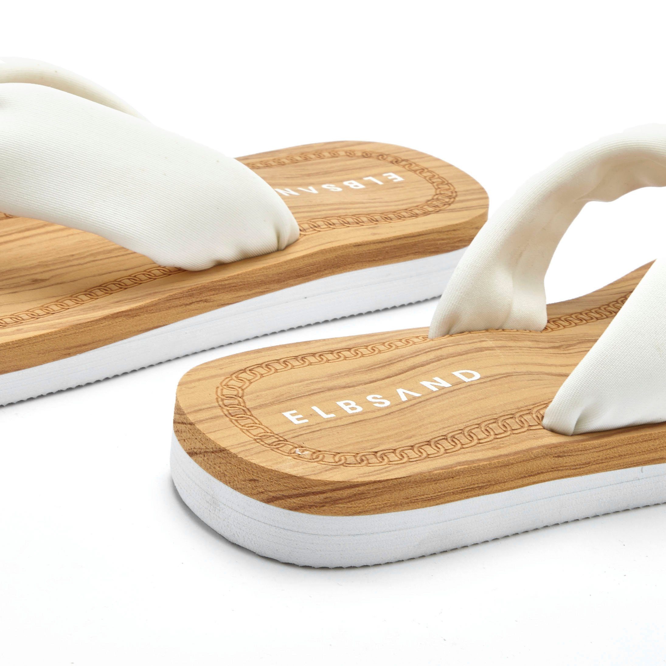 Elbsand Badslippers Sandaal, pantoletten, badschoen ultralicht VEGAN