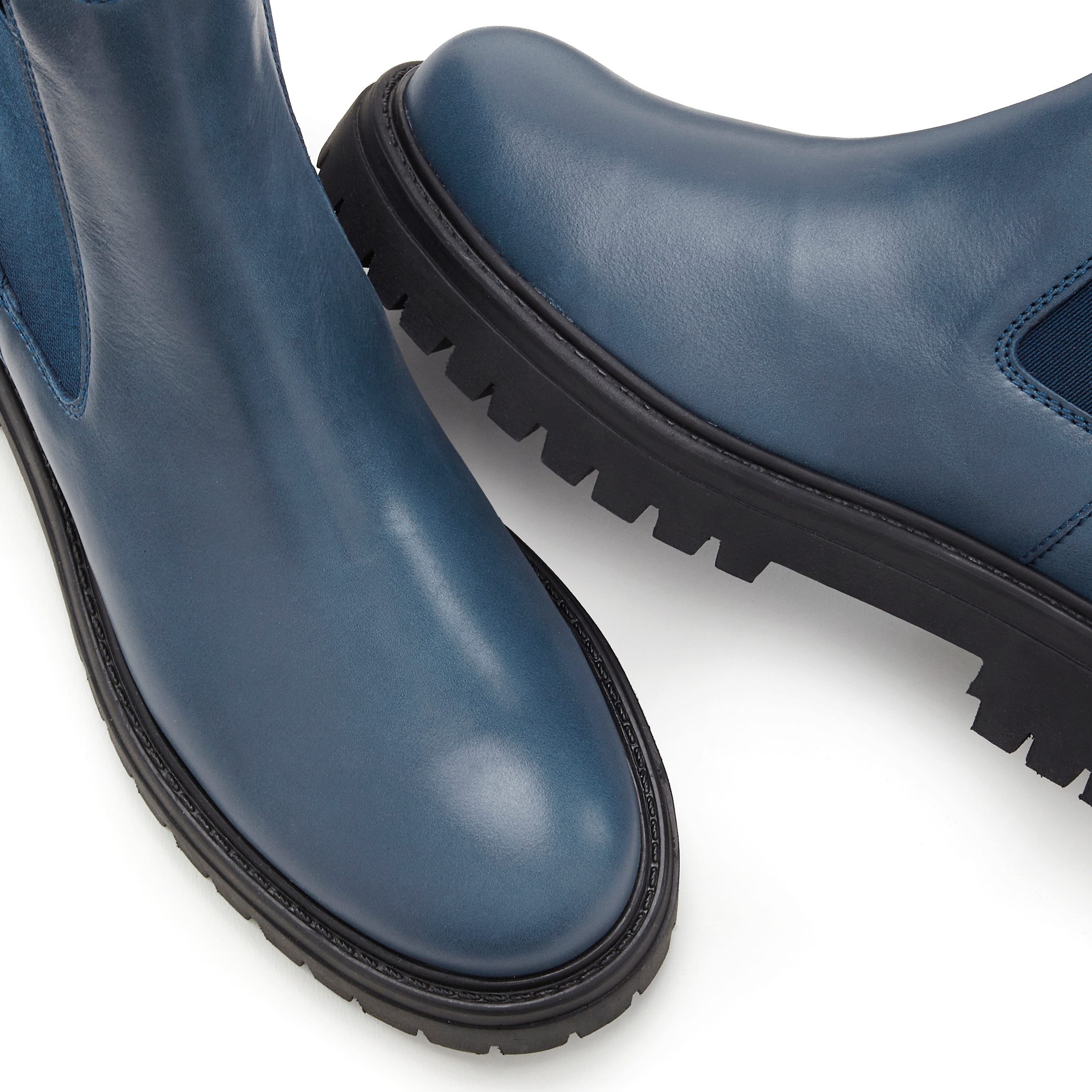 Elbsand Laarsjes Chelsea laarzen, instaplaarzen, bikerboots van leer