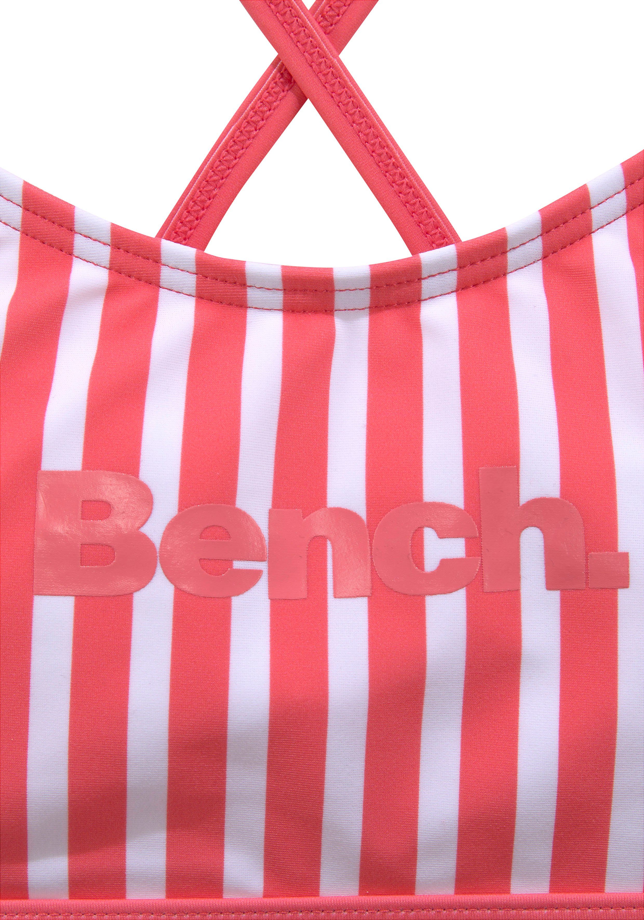 Bench. Bustierbikini met trendy strepen