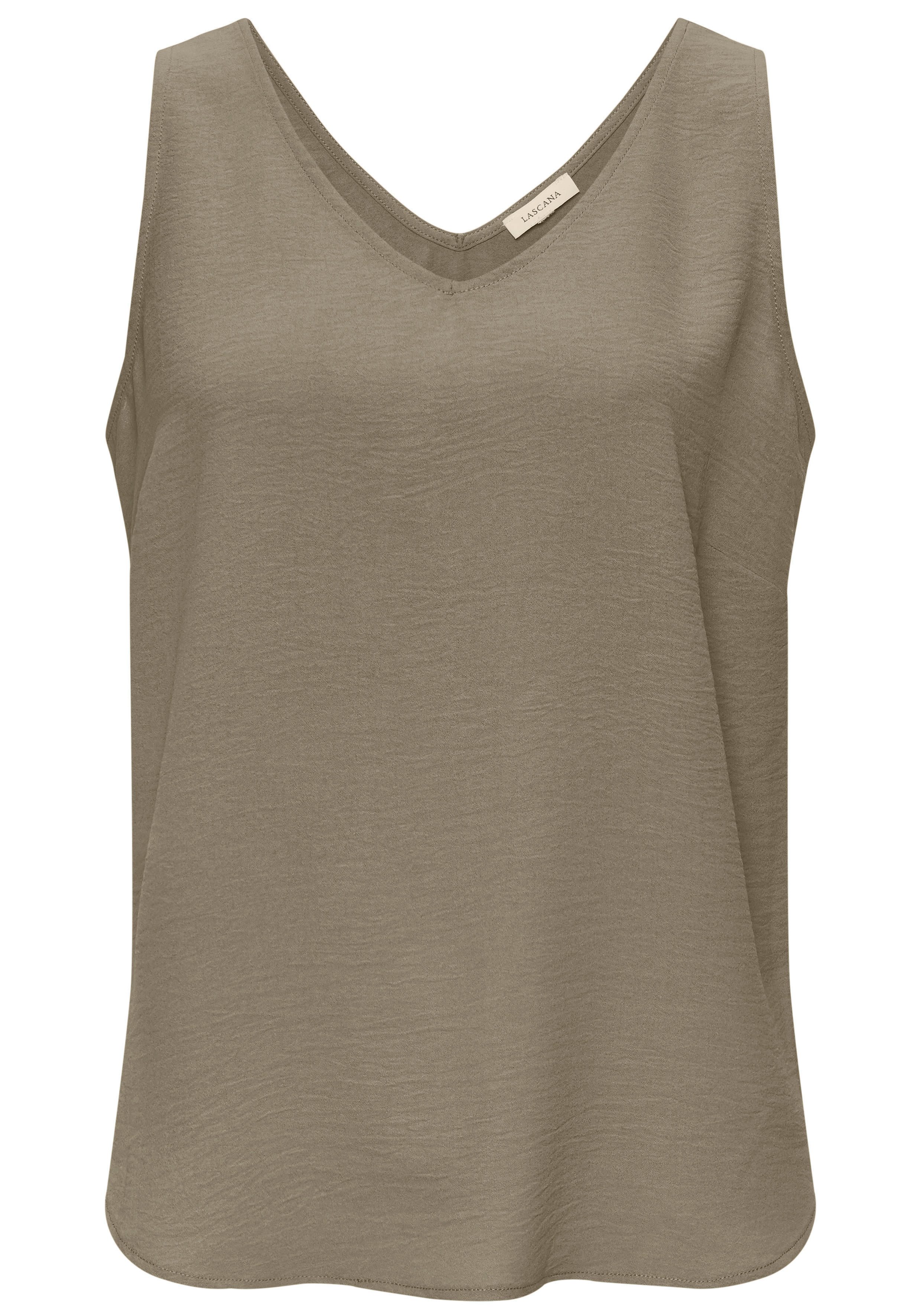 Vivance Top met v-halslijn, basic, damtop