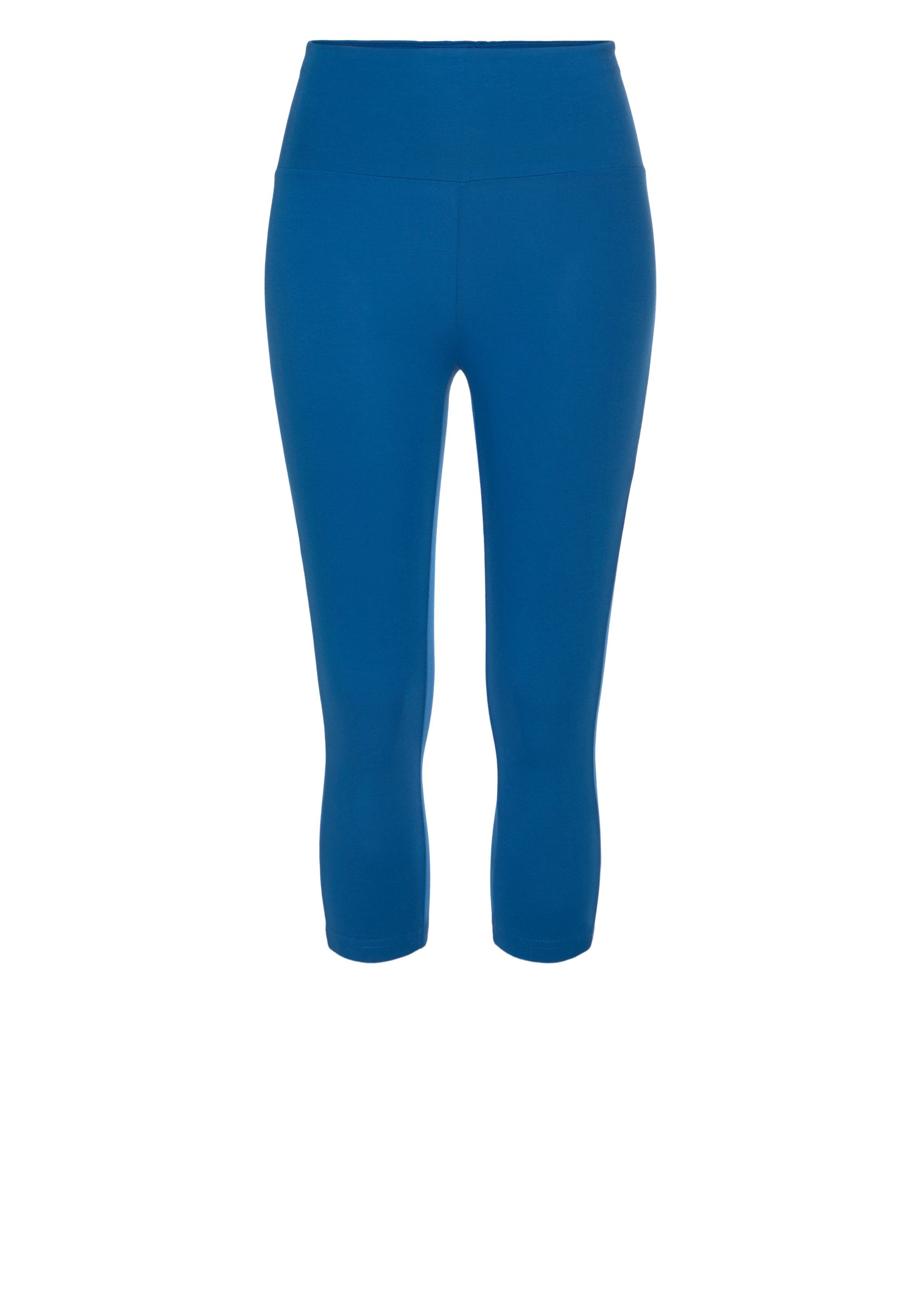 Lascana Caprilegging met brede, zachte boord
