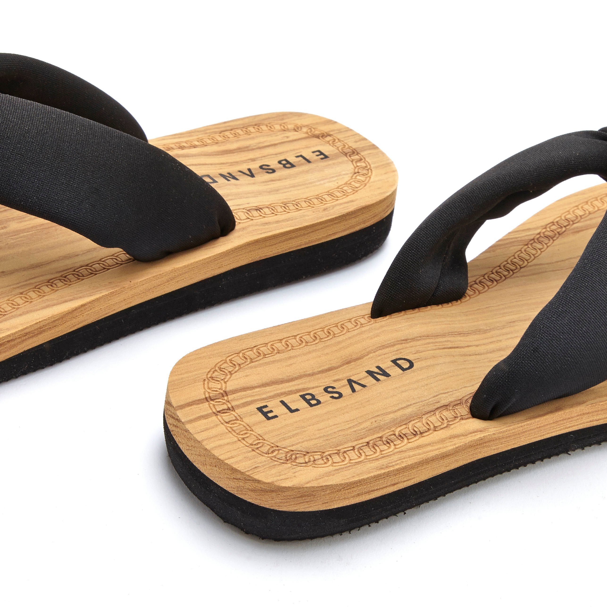 Elbsand Badslippers Sandaal, pantoletten, badschoen ultralicht VEGAN