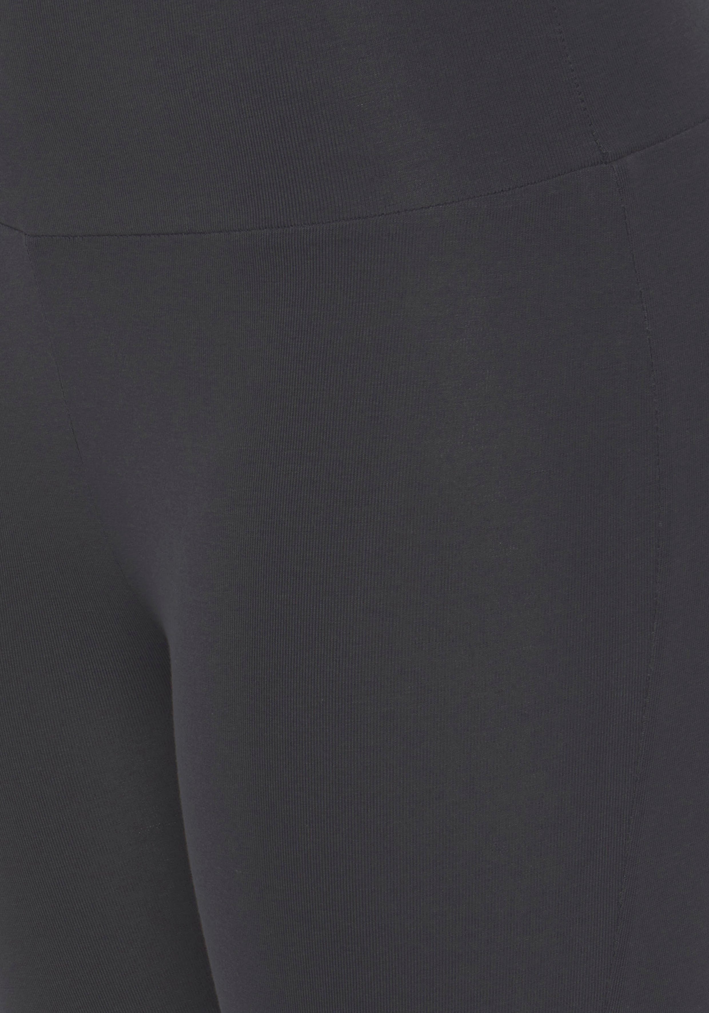 Lascana Legging met brede boord, loungewear