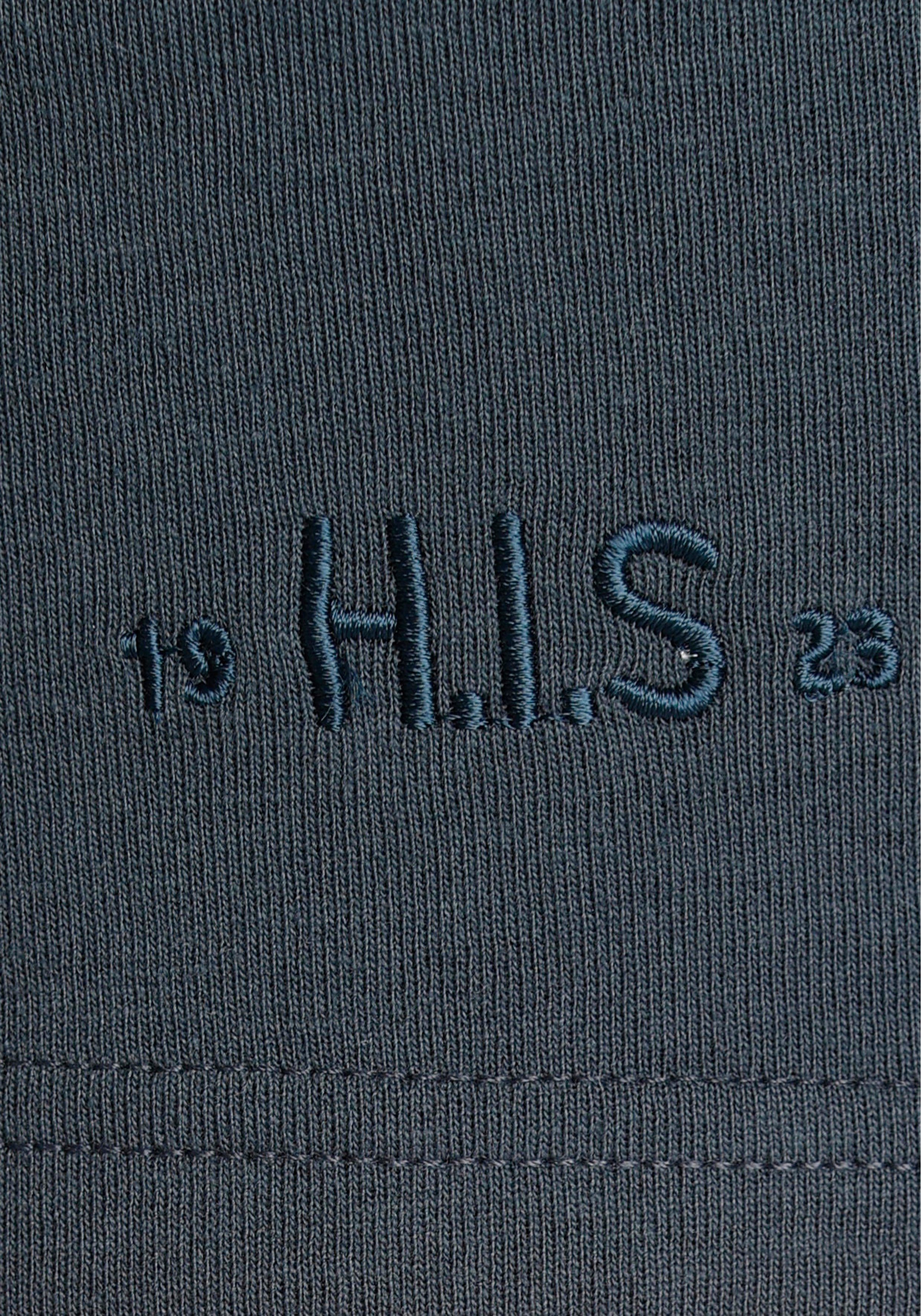 H.I.S Short met wit paspel opzij