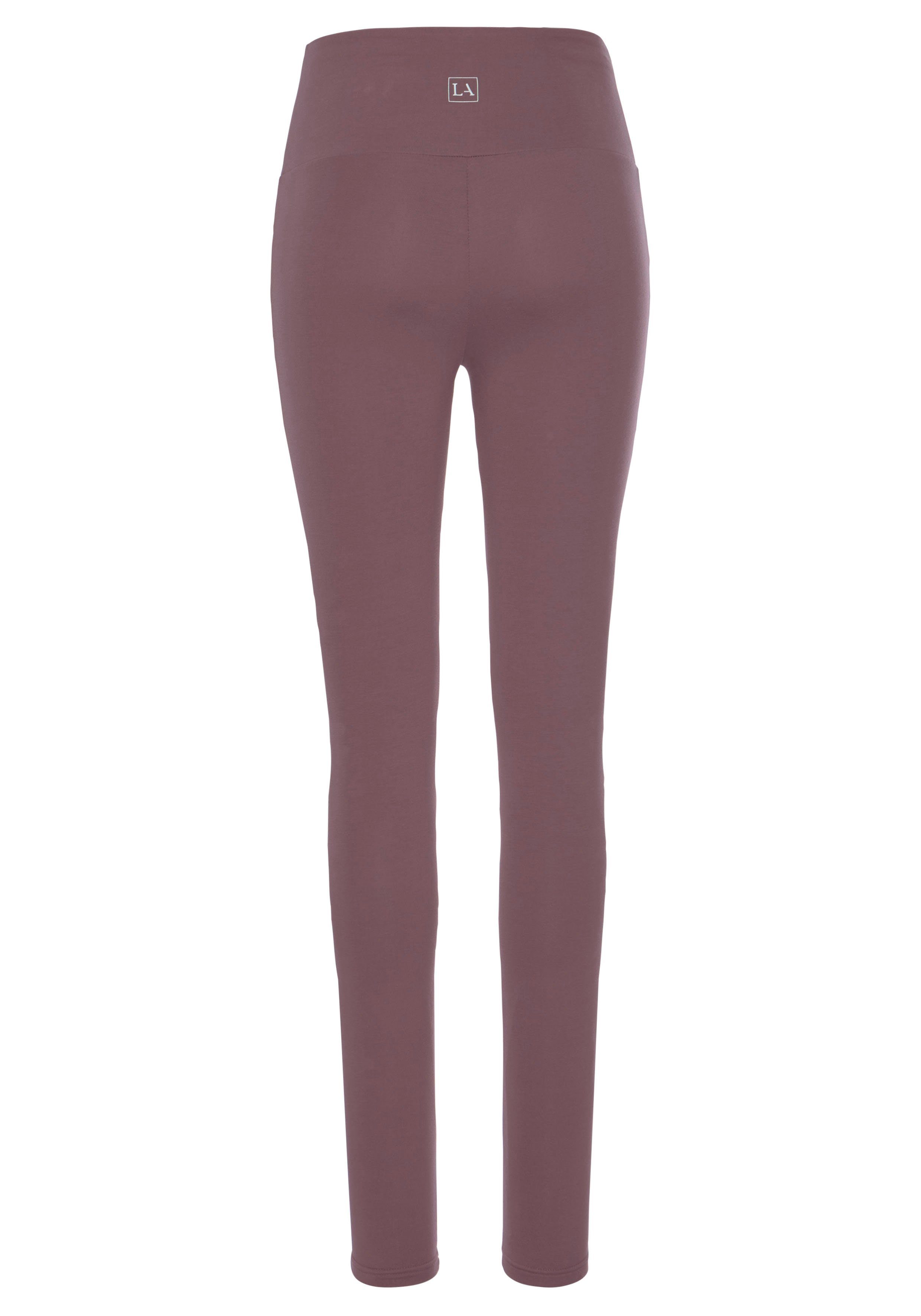 Lascana Legging met brede boord, loungewear