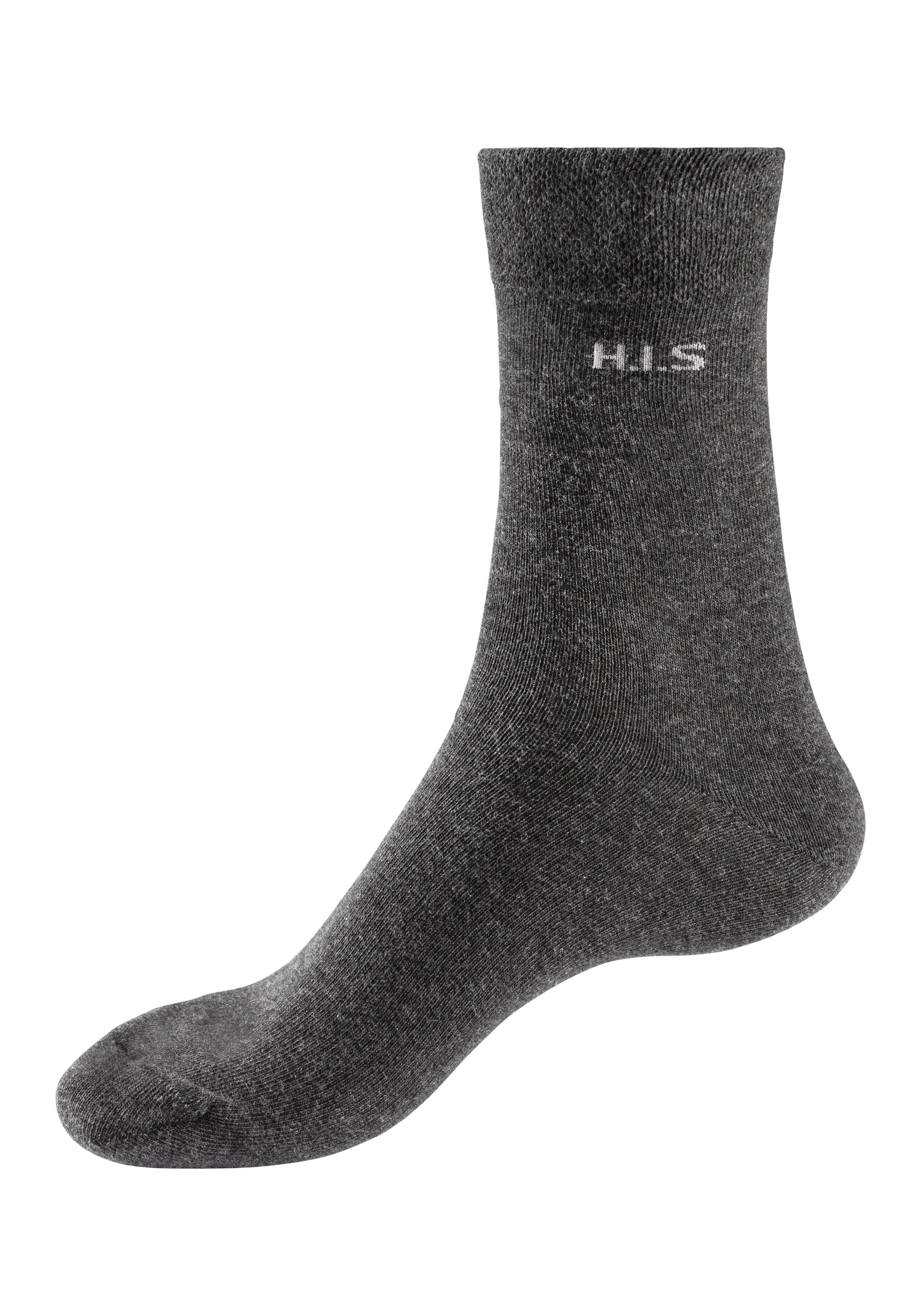 H.I.S Sokken met knelvrije boord (set, 4 paar)
