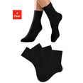 h.i.s sokken in verschillende kleurencombinaties (4 paar) zwart