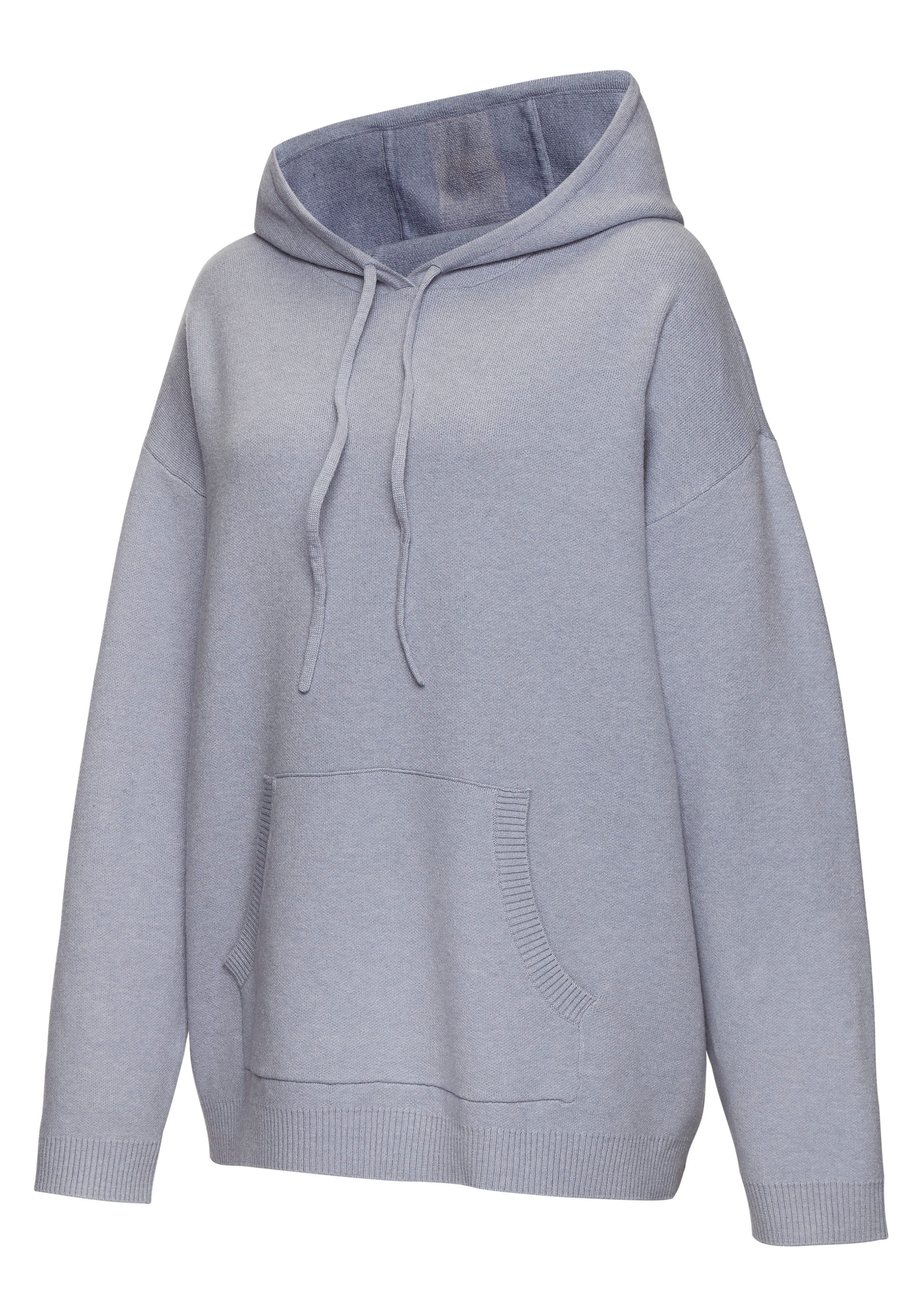 Elbsand Hoodie van hoogwaardige brei