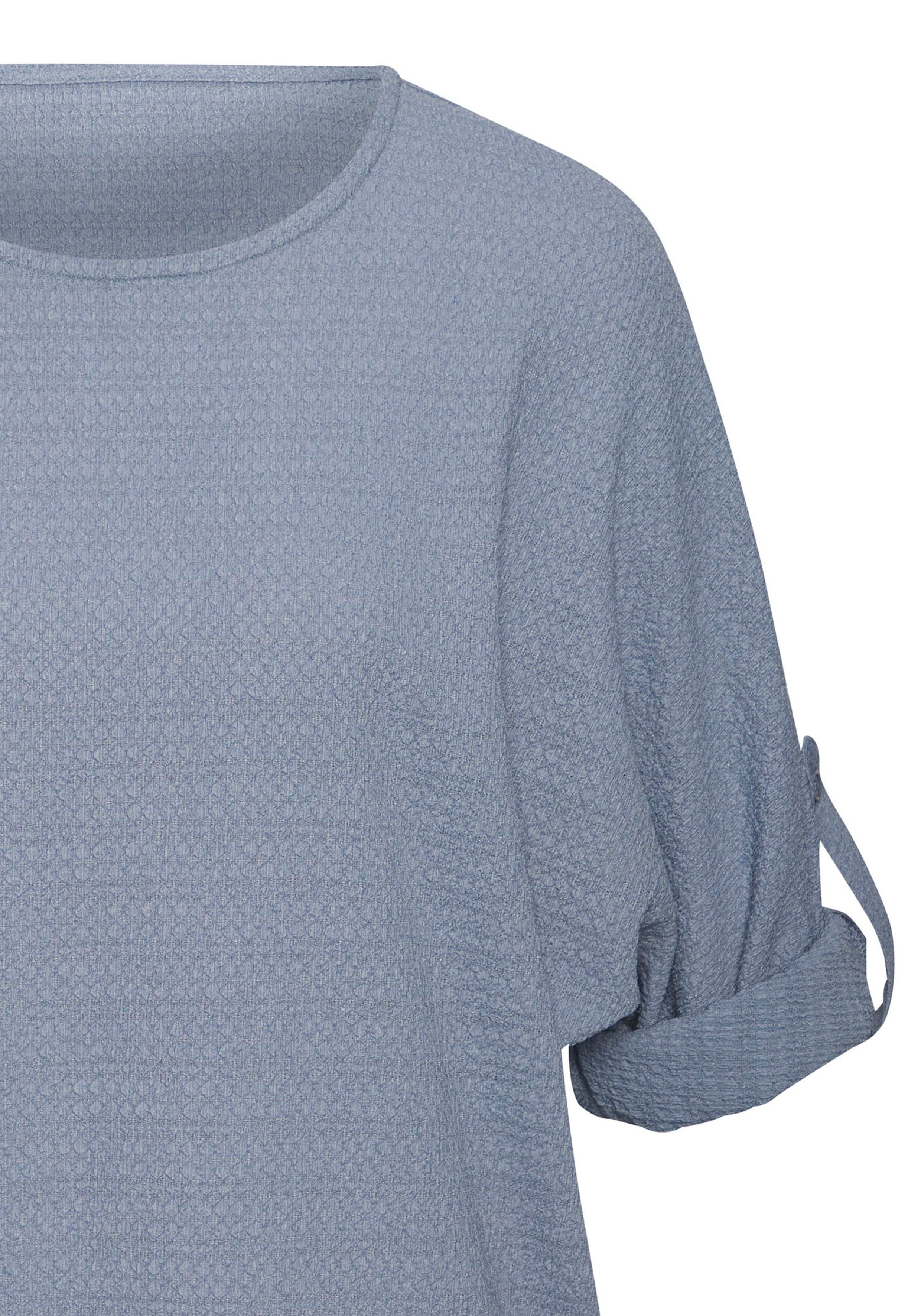 Vivance 2-in-1-shirt Om op te rollen van kreukvrije crêpe-kwaliteit