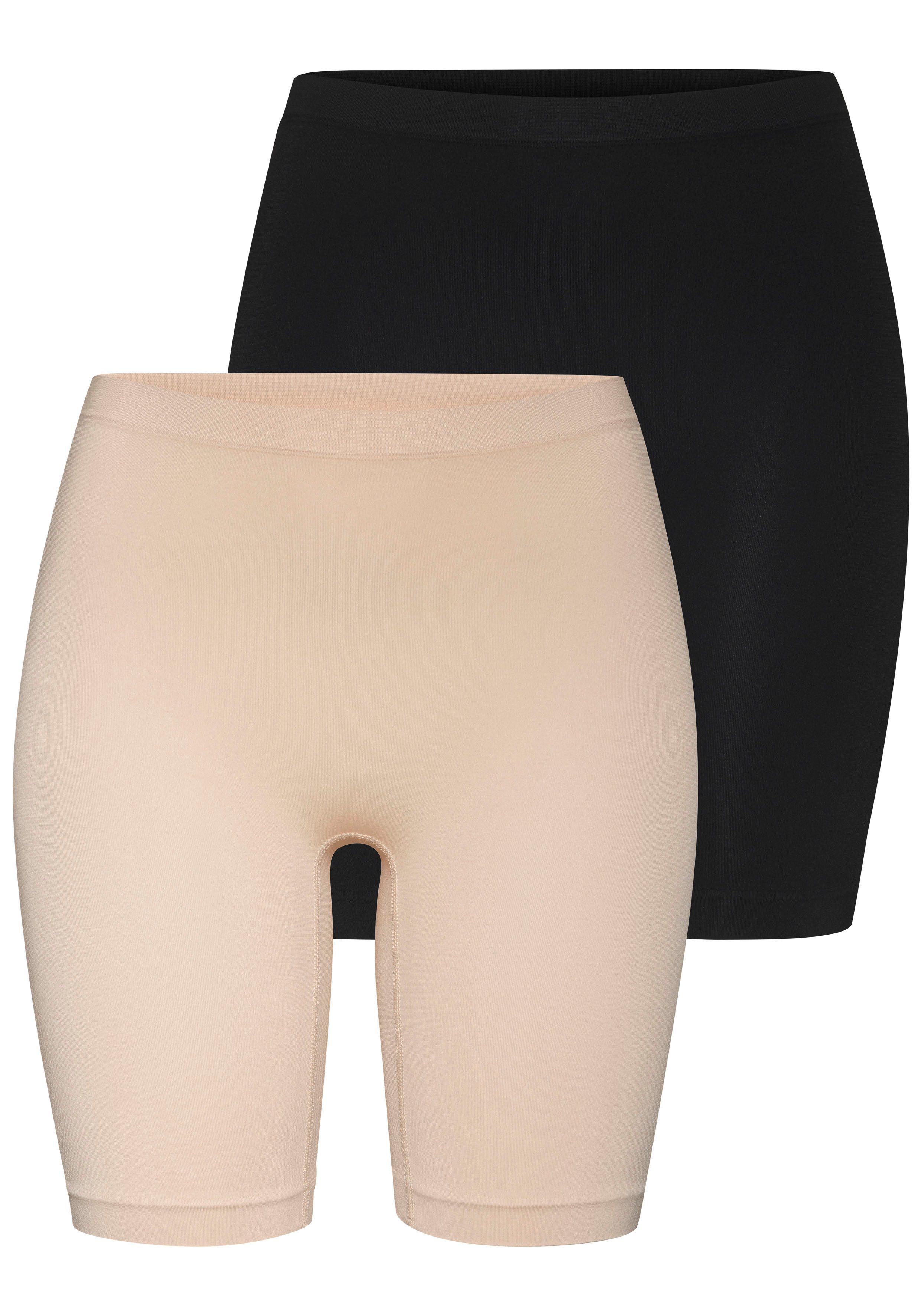 Lascana Lange boxershort van zacht microvezel (set, 2 stuks)