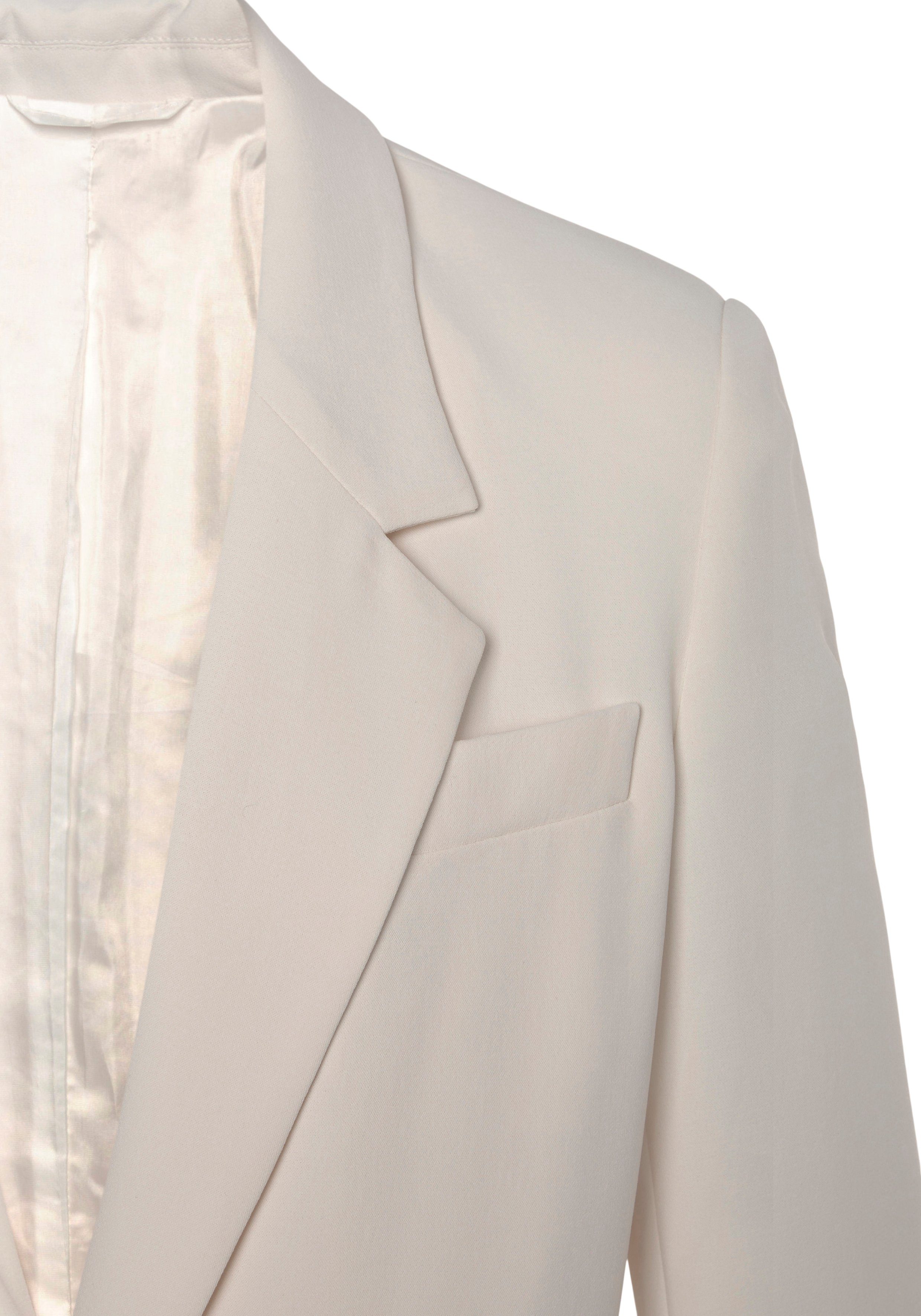 Lascana Lange blazer met reverskraag en split achter, damesblazer, elegant-chic