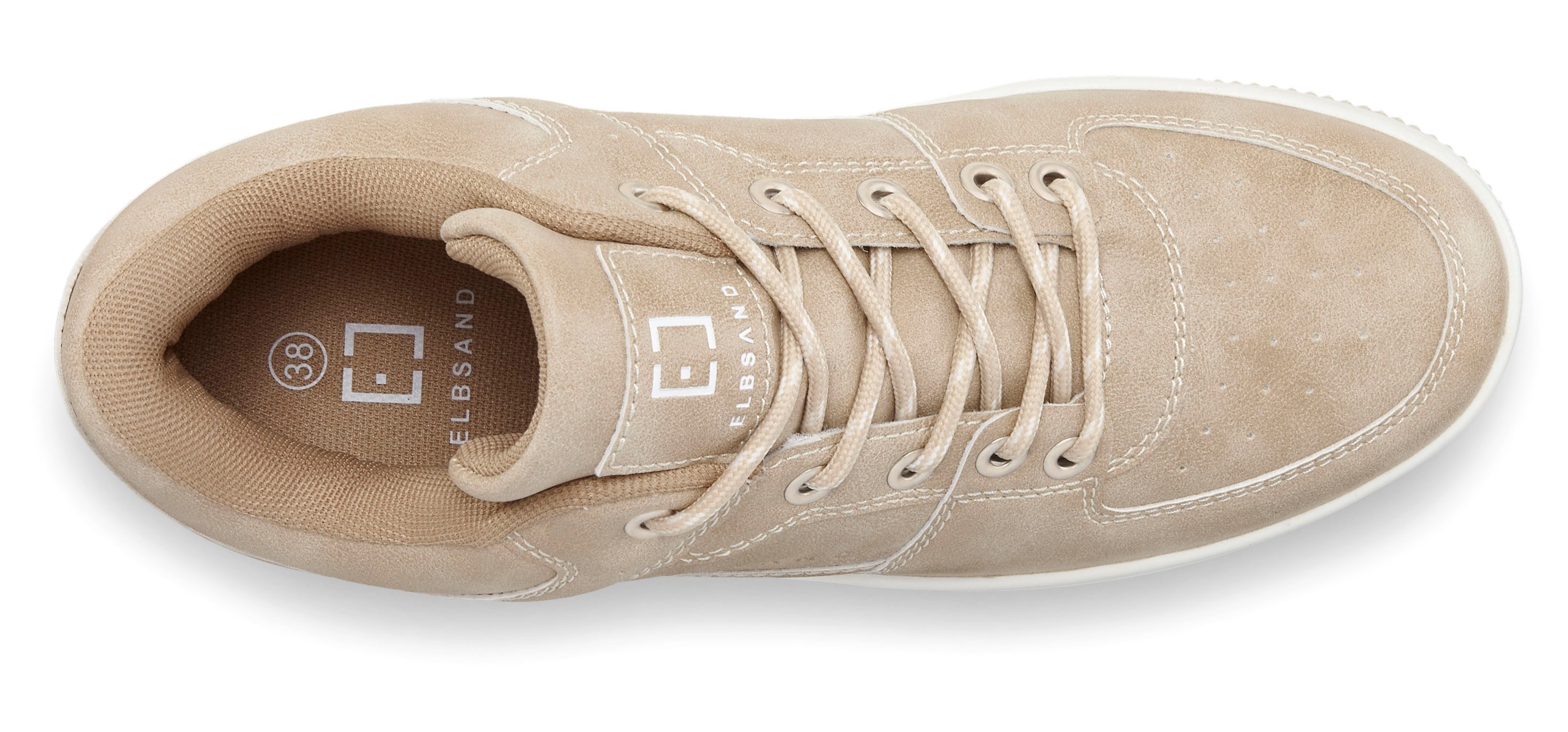 Elbsand Sneakers Veterschoen Vrijetijdsschoen, halfhoge schoen, veterschoen